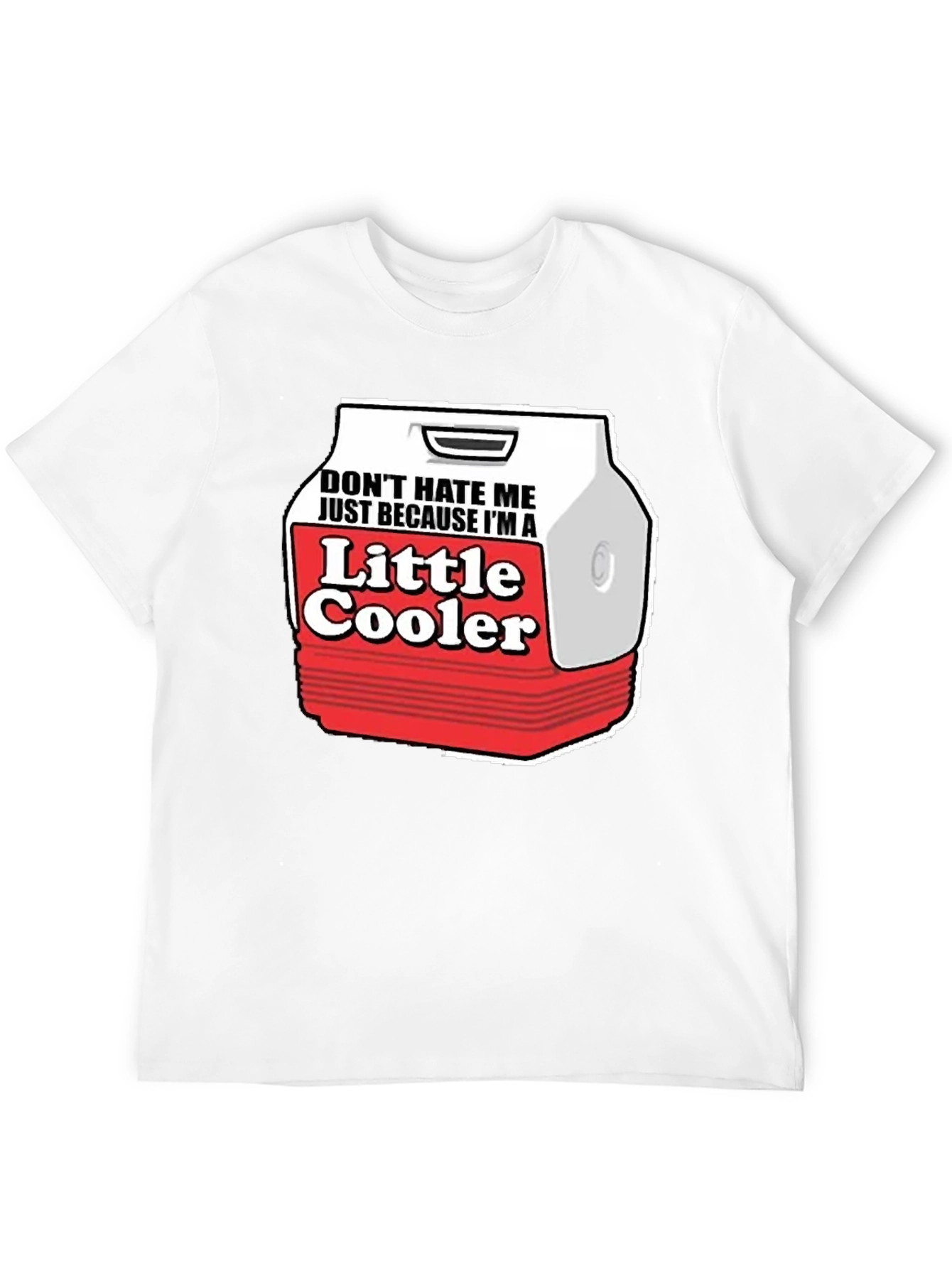 Black Little Cooler Graphic Tee - Funny Novelty Shirt view 12