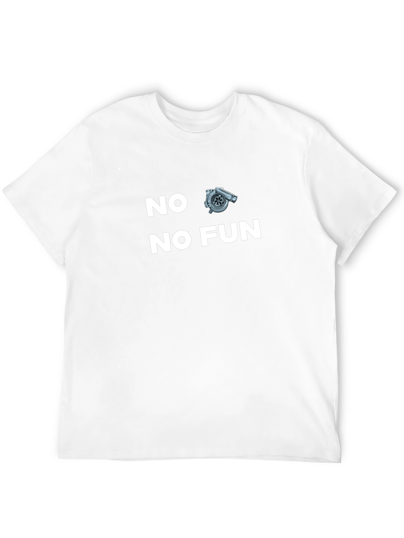 Black No Turbo No Fun T-Shirt - Black view 12
