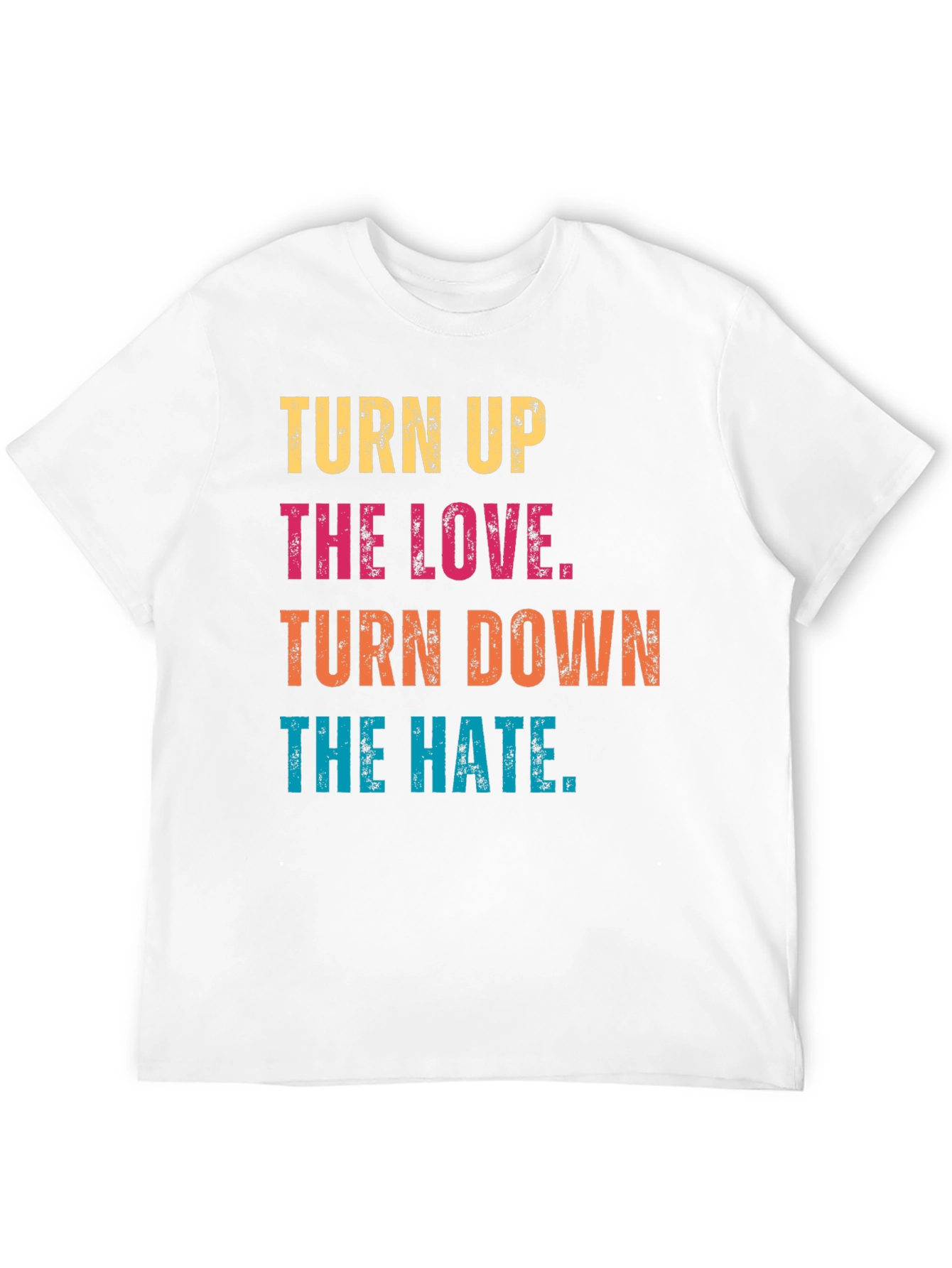 Black Turn Up the Love Graphic Tee view 12