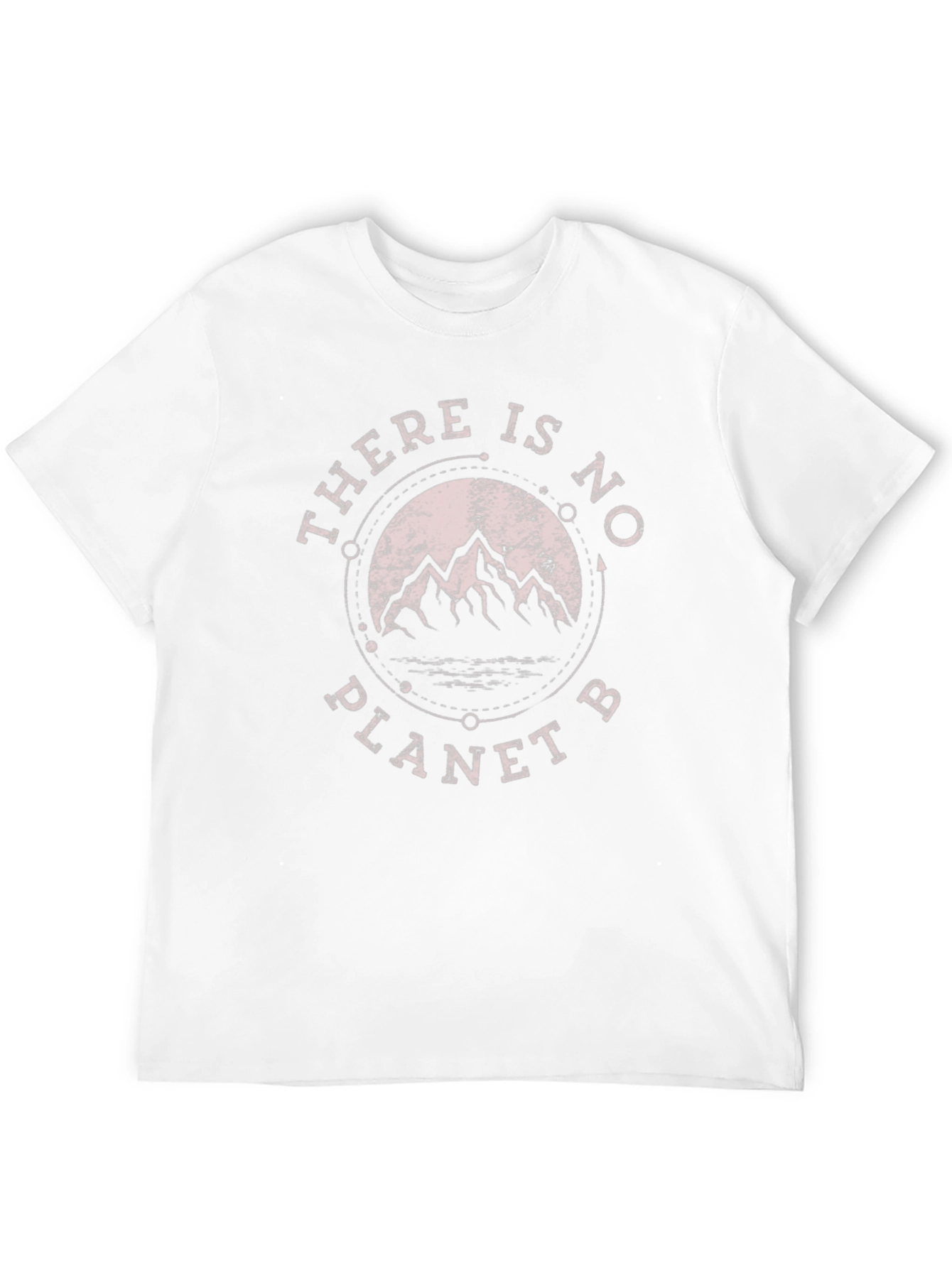 Black Eco-Friendly Black T-Shirt - There Is No Planet B view 12