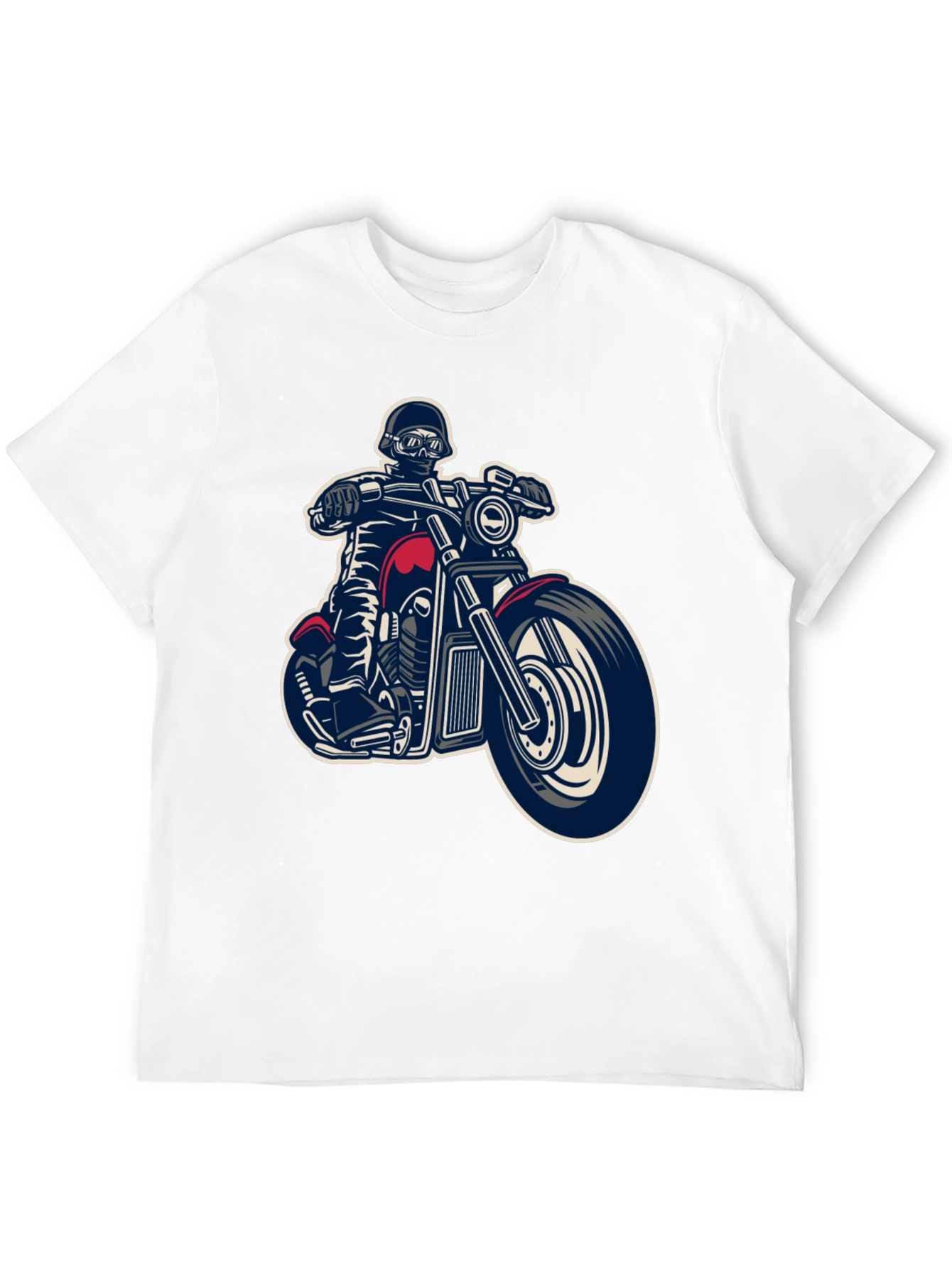 Biker Graphic T-Shirt - Ride in Style - 12