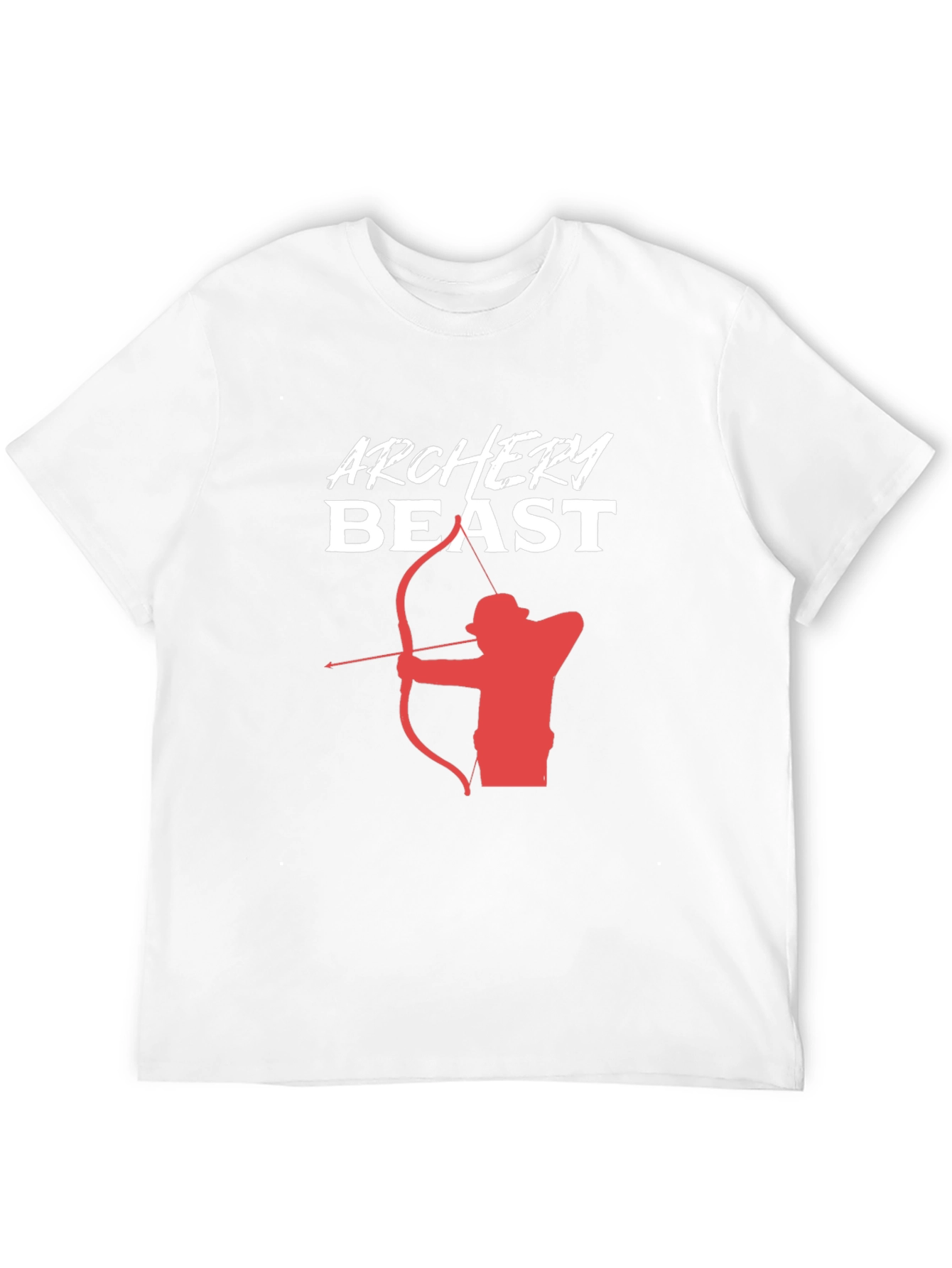 Black Archery Beast Graphic Tee | Mens Black T-Shirt view 12