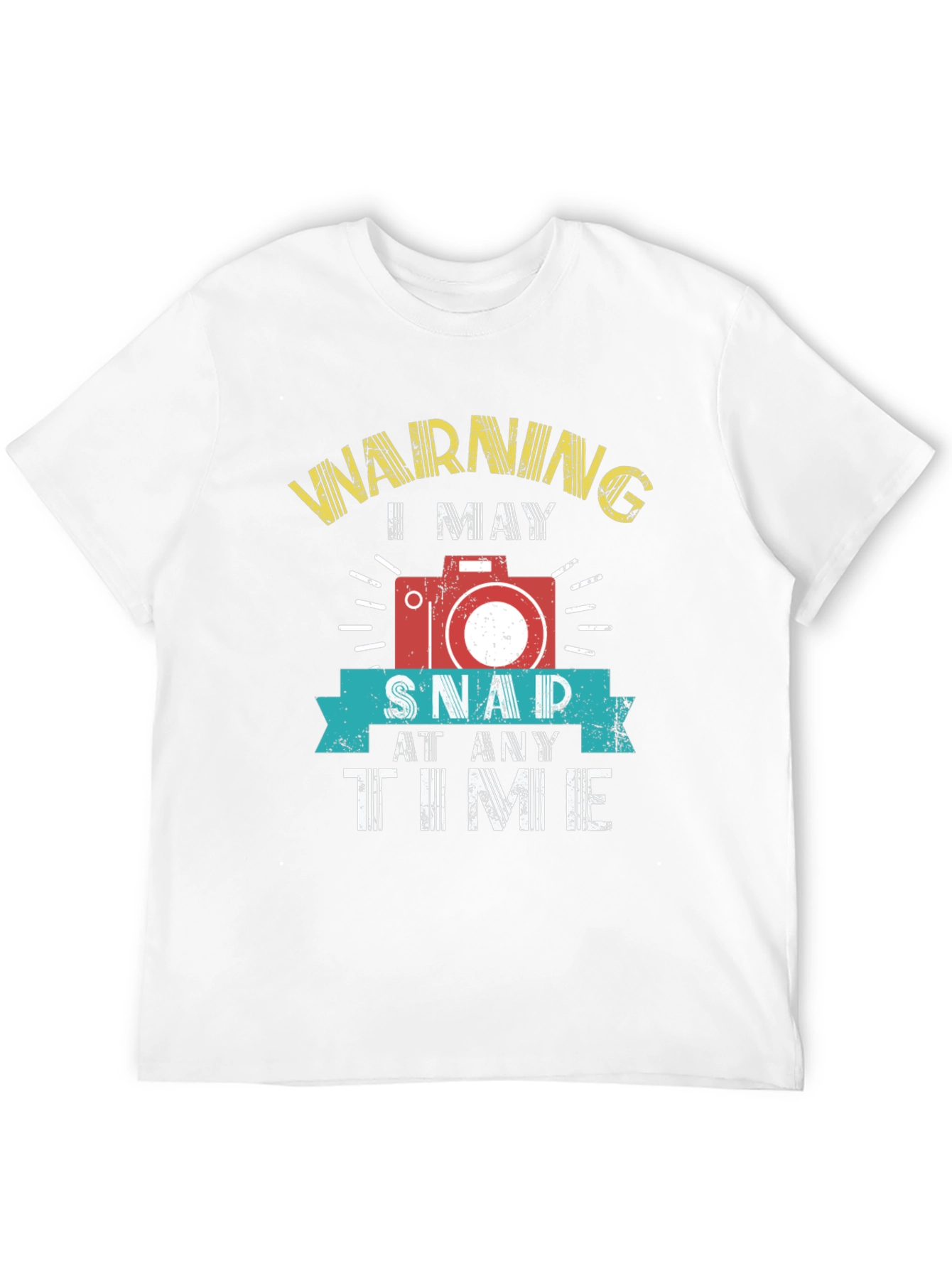 Black Warning I May Snap At Any Time T-Shirt view 12