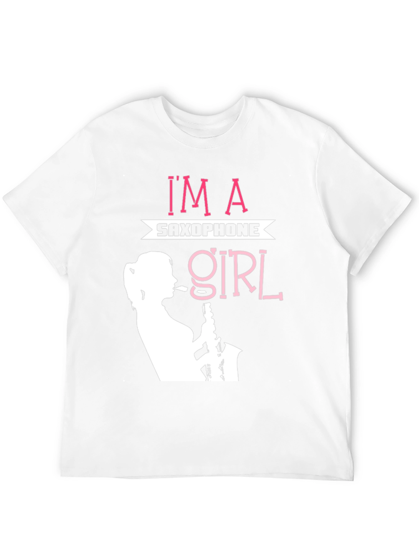 Black I'm A Saxophone Girl Black Graphic Tee view 12