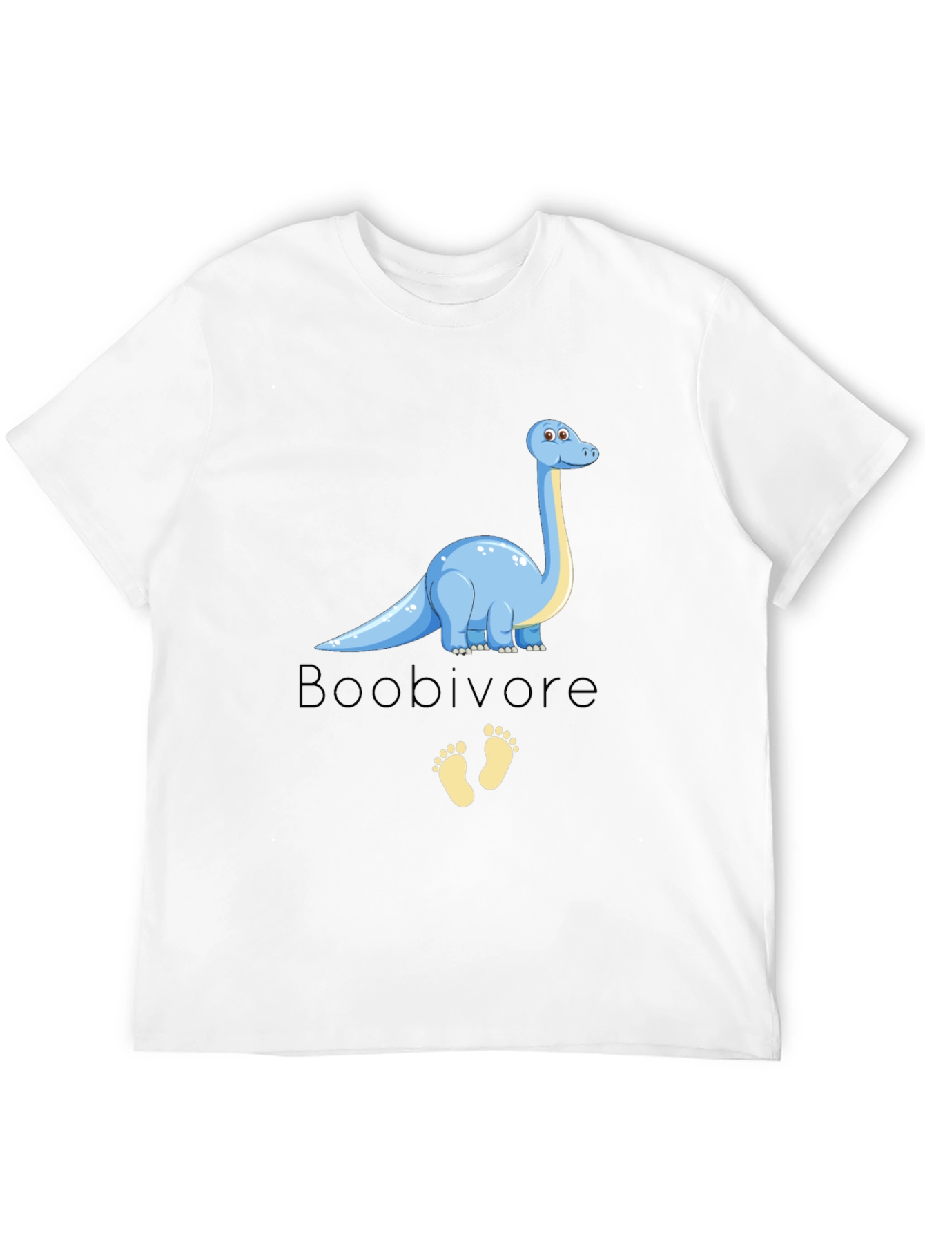 Black Boobivore Dinosaur Graphic T-Shirt view 12