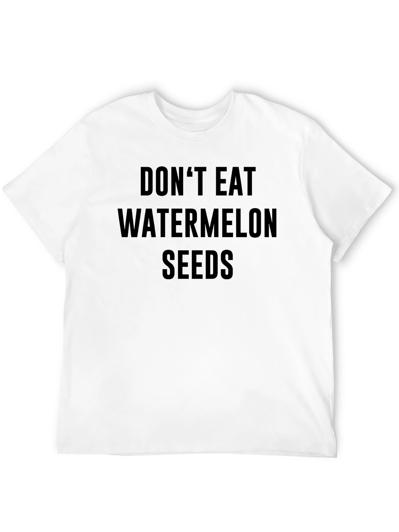 Black Don't Eat Watermelon Seeds T-Shirt view 12