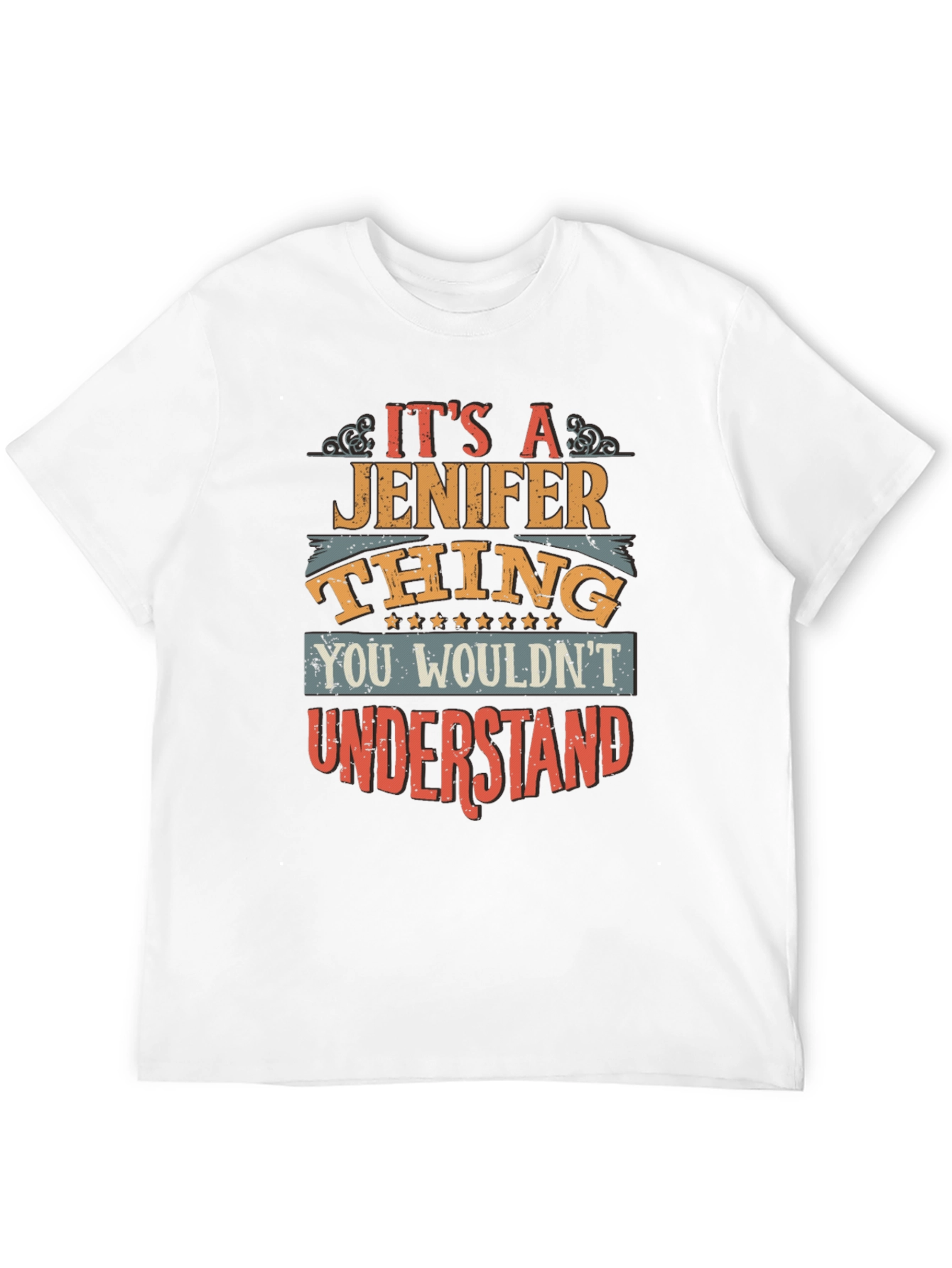 Black It's A Jenifer Thing Graphic T-Shirt view 12