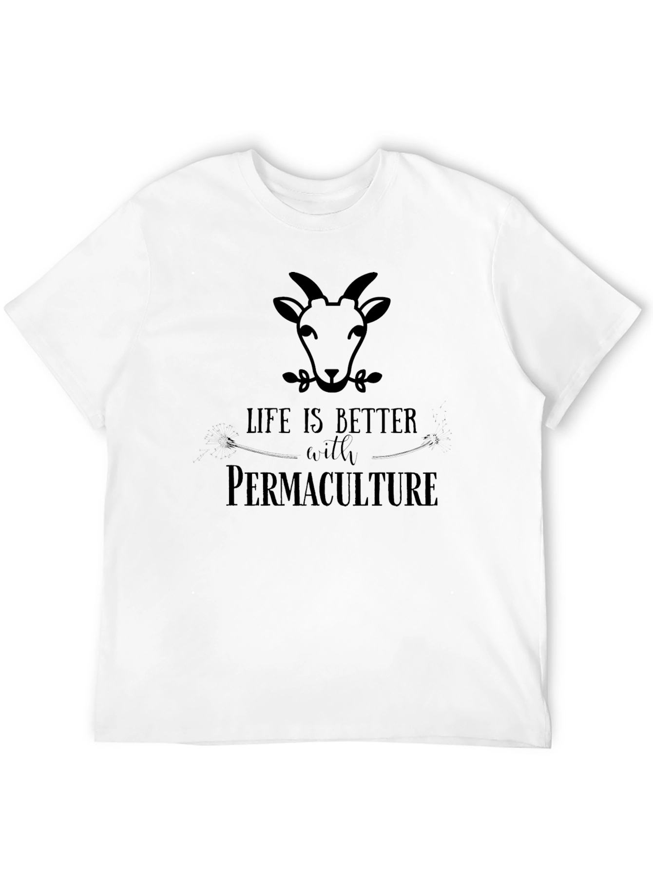 Black Life is Better With Permaculture T-Shirt view 12