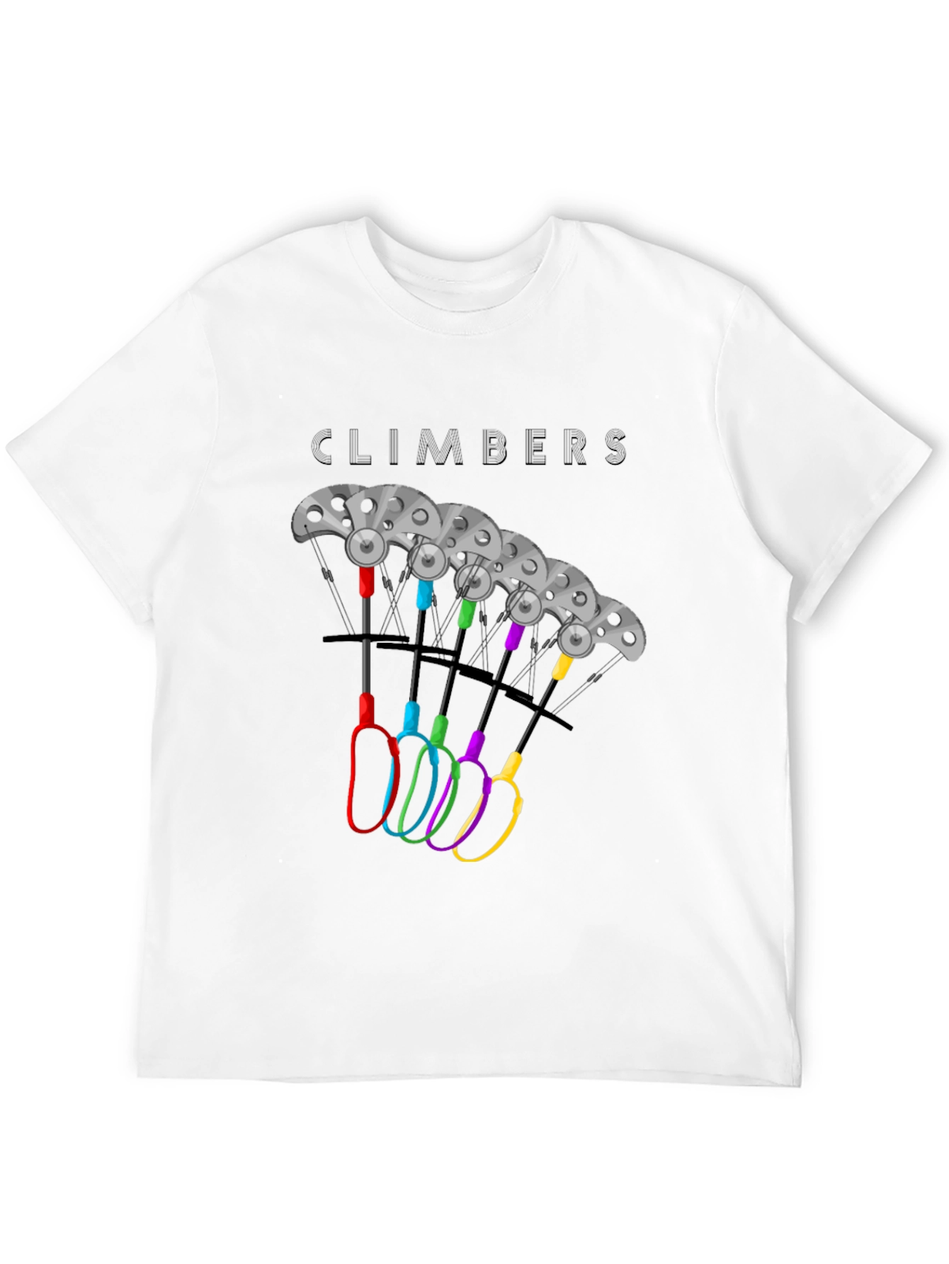 Black Climbers Multi-Cam Climbing T-Shirt view 12