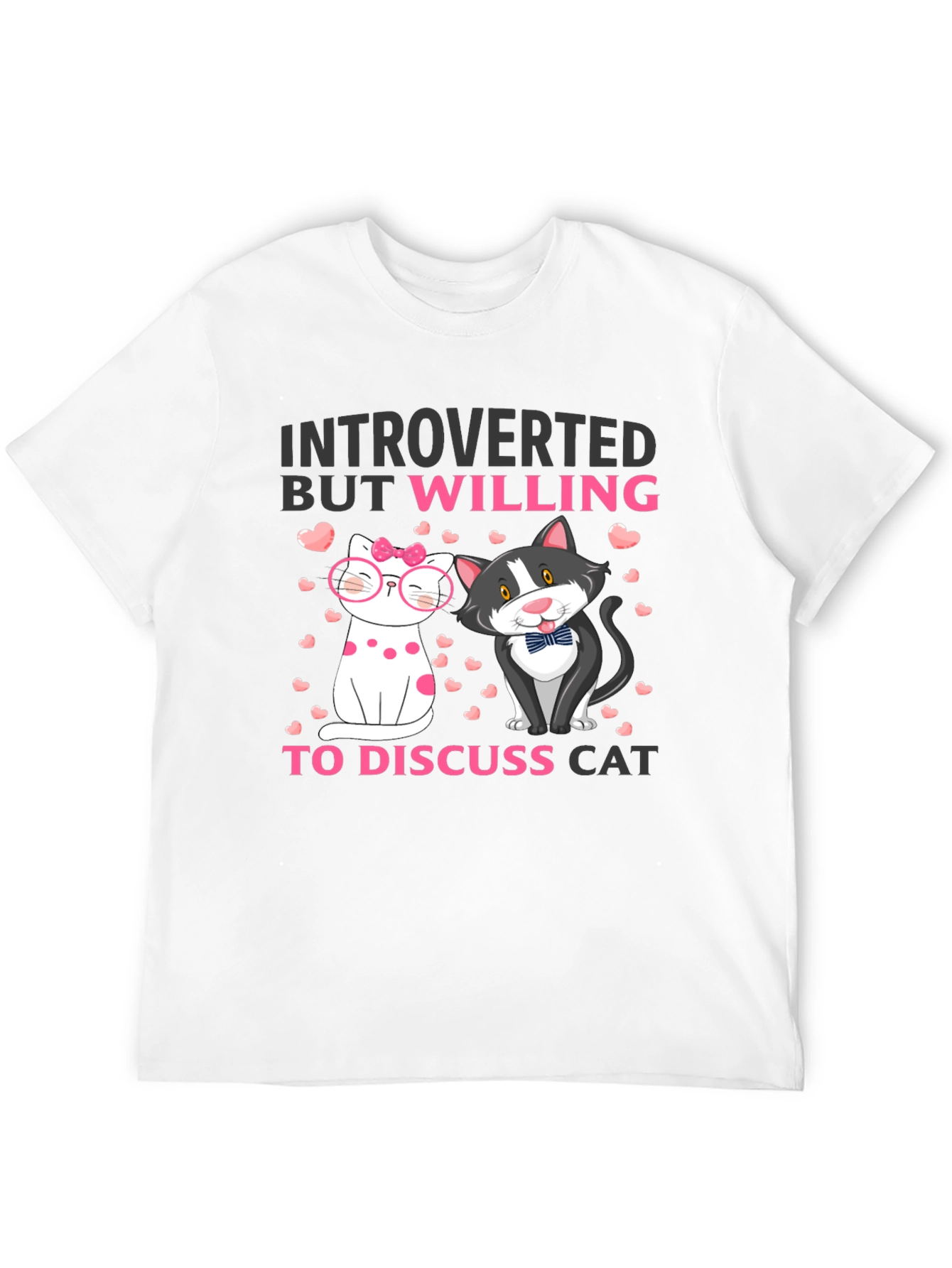 Introverted Cat Lover T-Shirt - 12