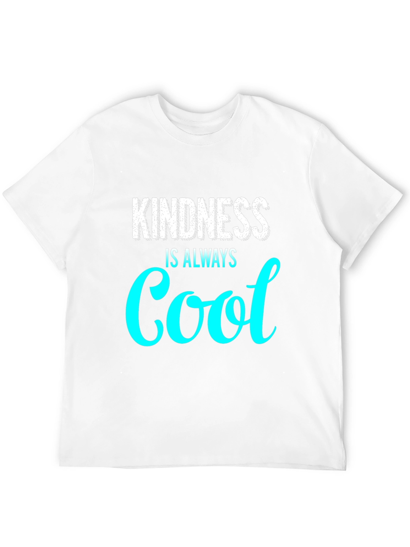 Black Kindness Is Always Cool Graphic Tee view 12