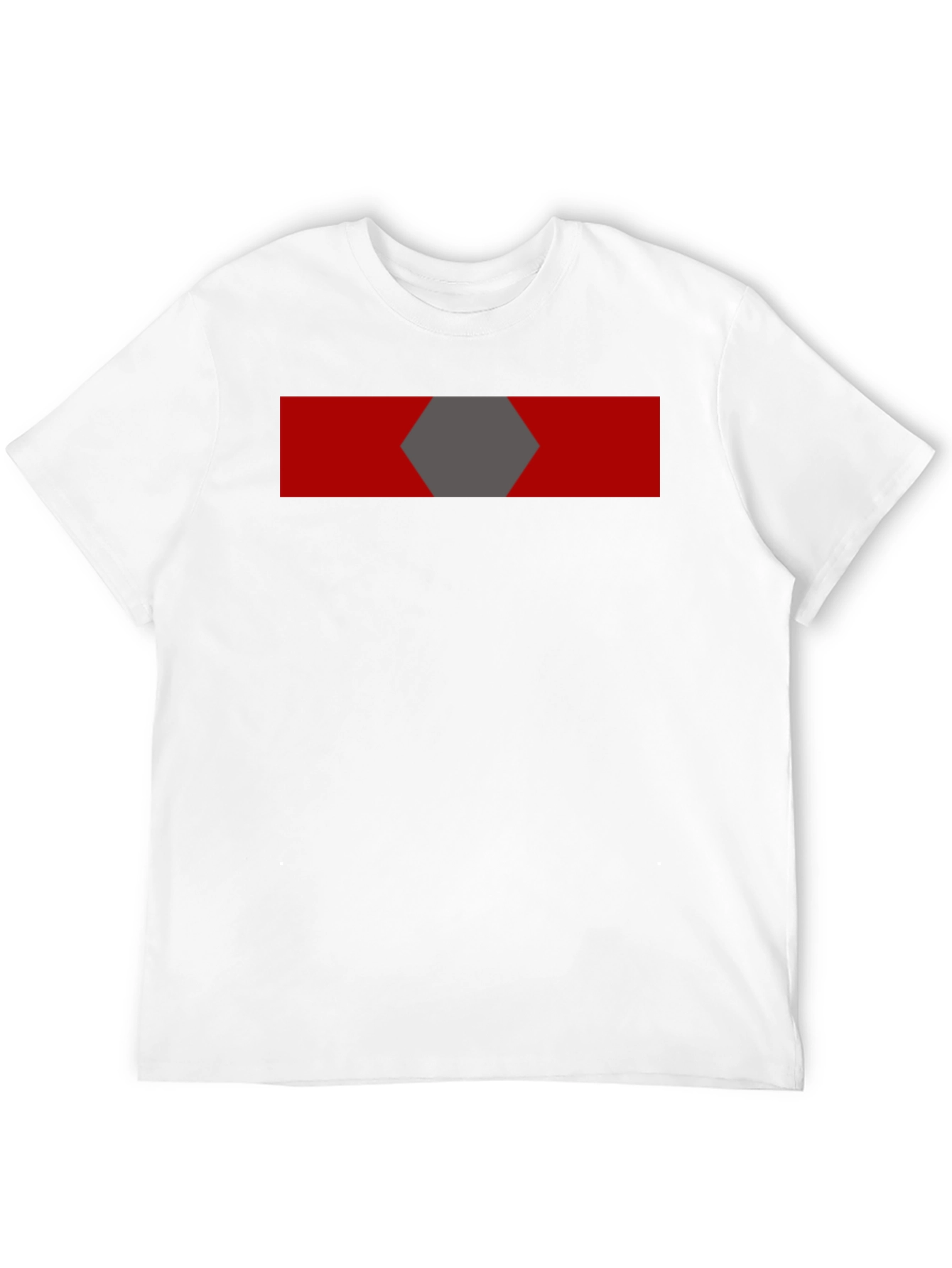 Black Geometric Graphic Tee - Black view 12