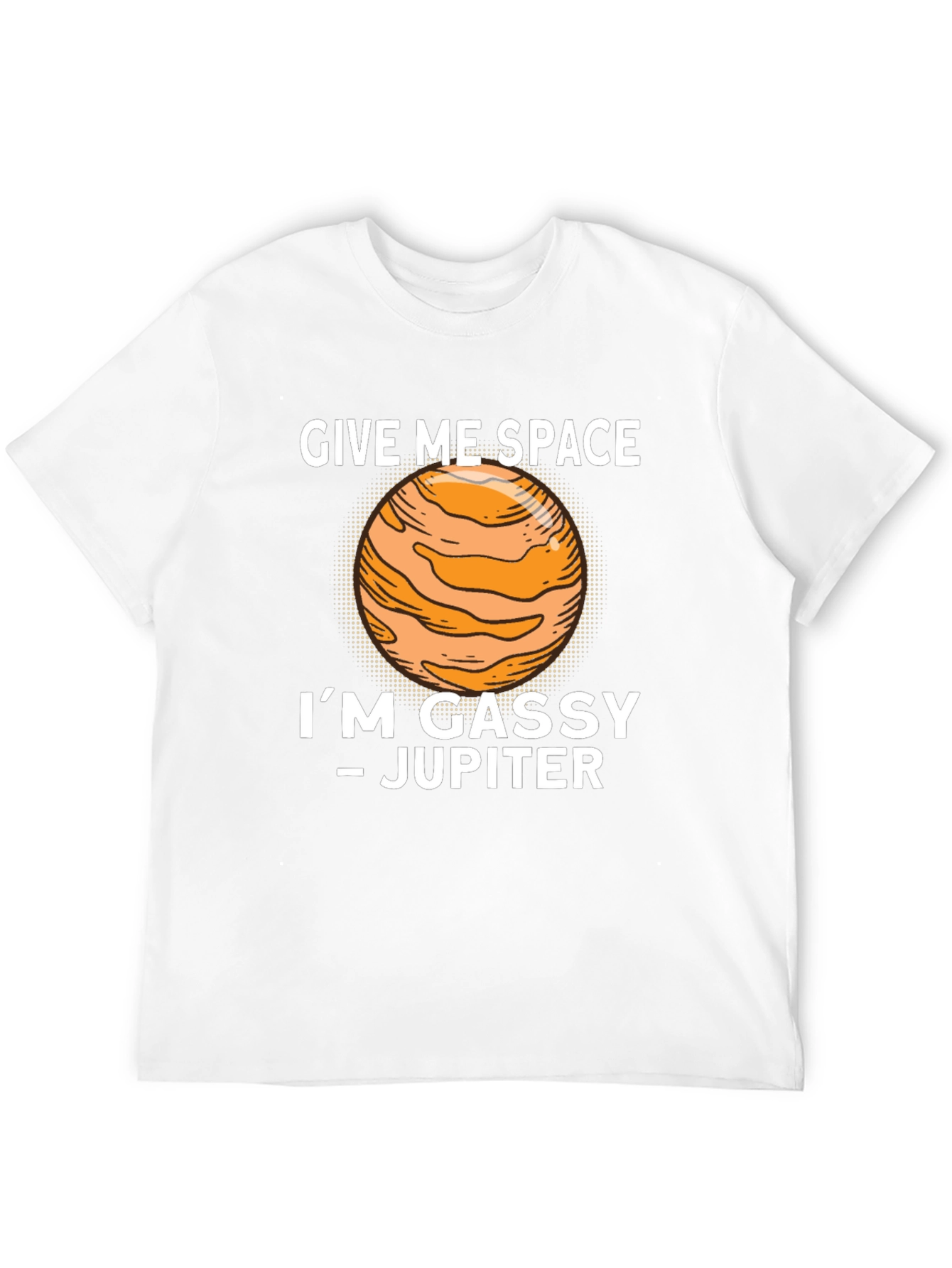 Black Give Me Space Jupiter Tee view 12