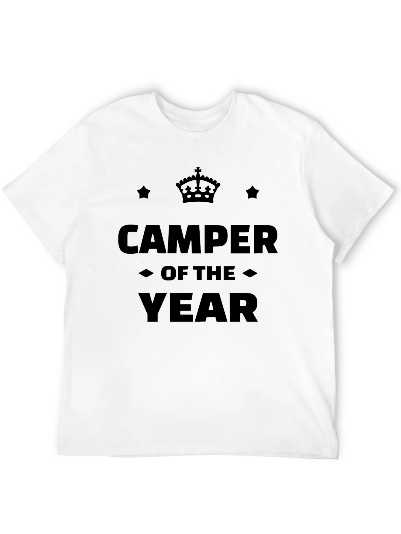 Black Camper of the Year Black T-Shirt view 12