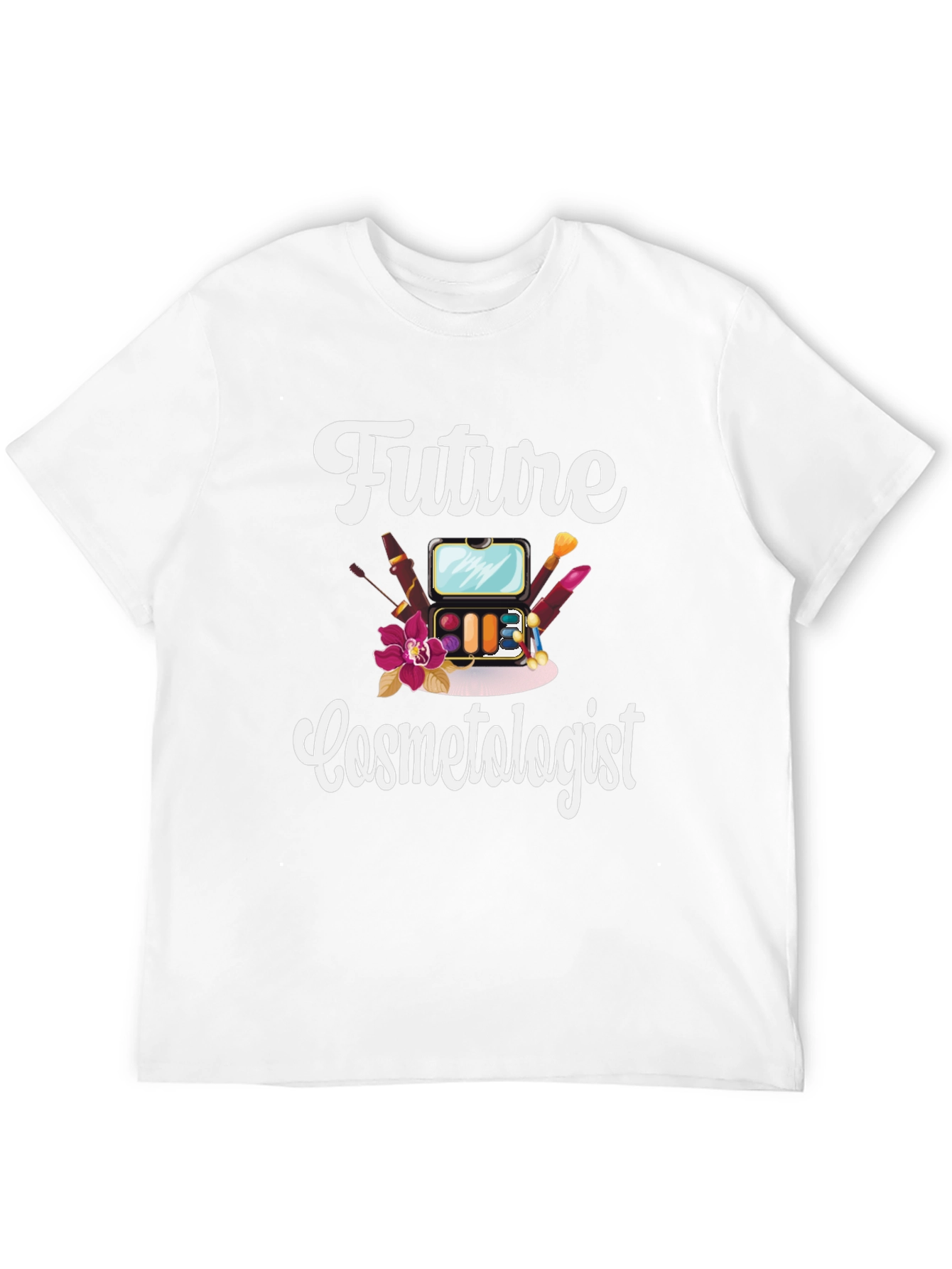 Black Future Cosmetologist T-Shirt | Makeup Artist Gift view 12