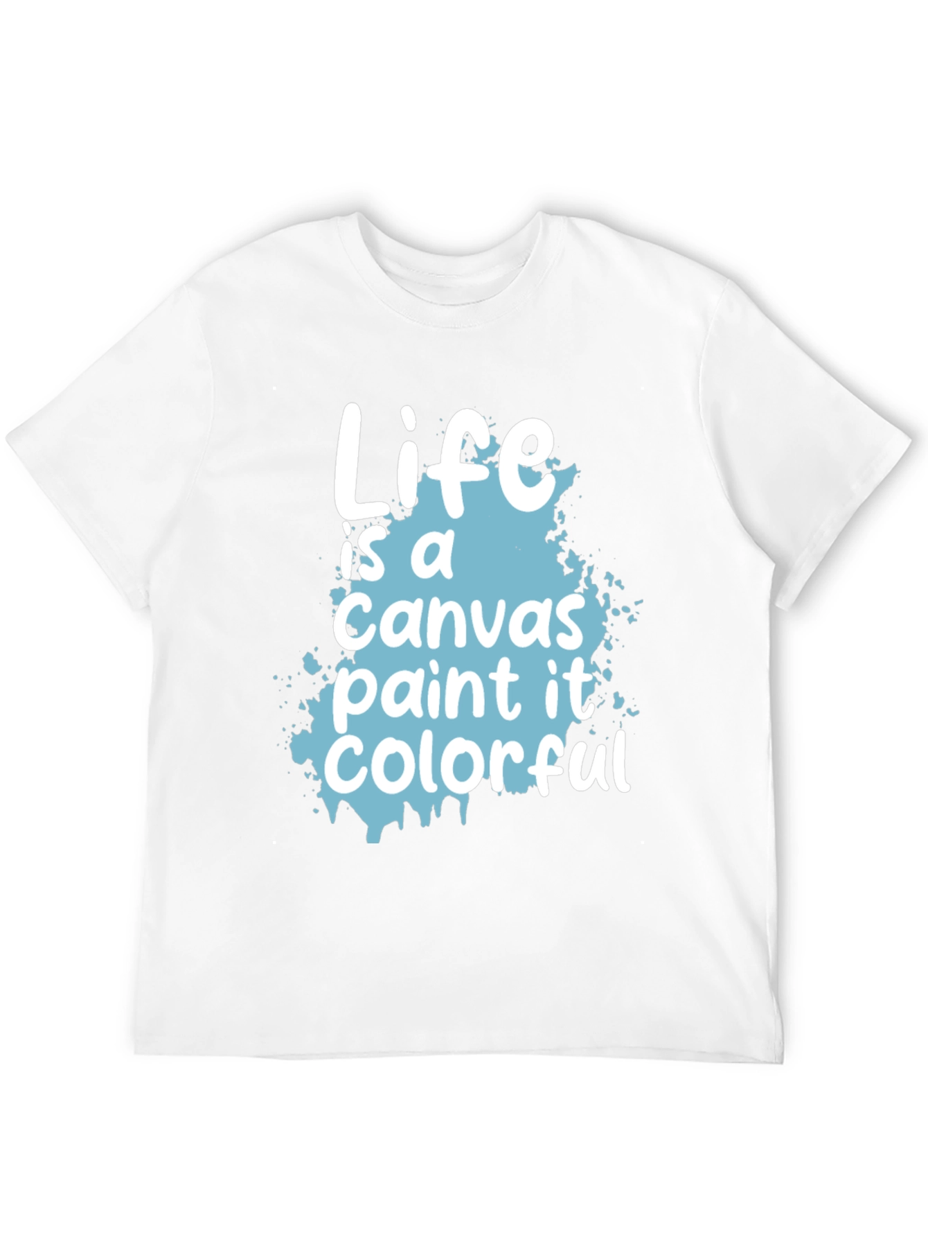 Life Is a Canvas Graphic Tee - 12