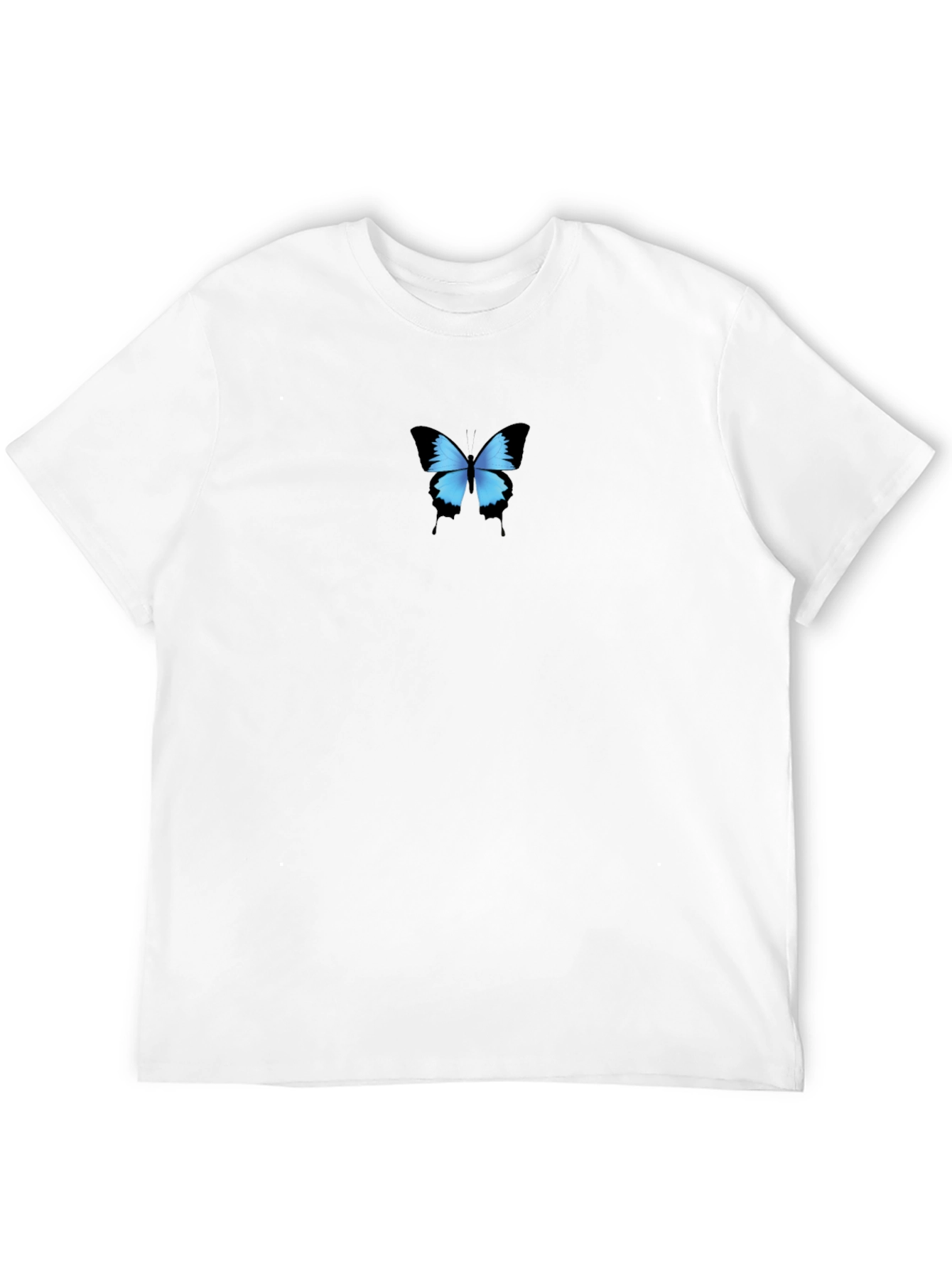 Black Butterfly Graphic Black T-Shirt view 12