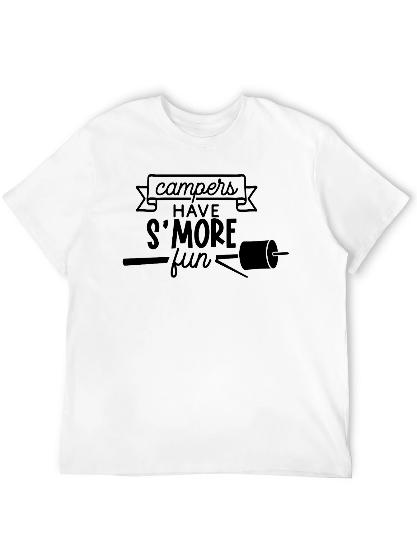 Black Campers Have S'More Fun Black T-Shirt view 12
