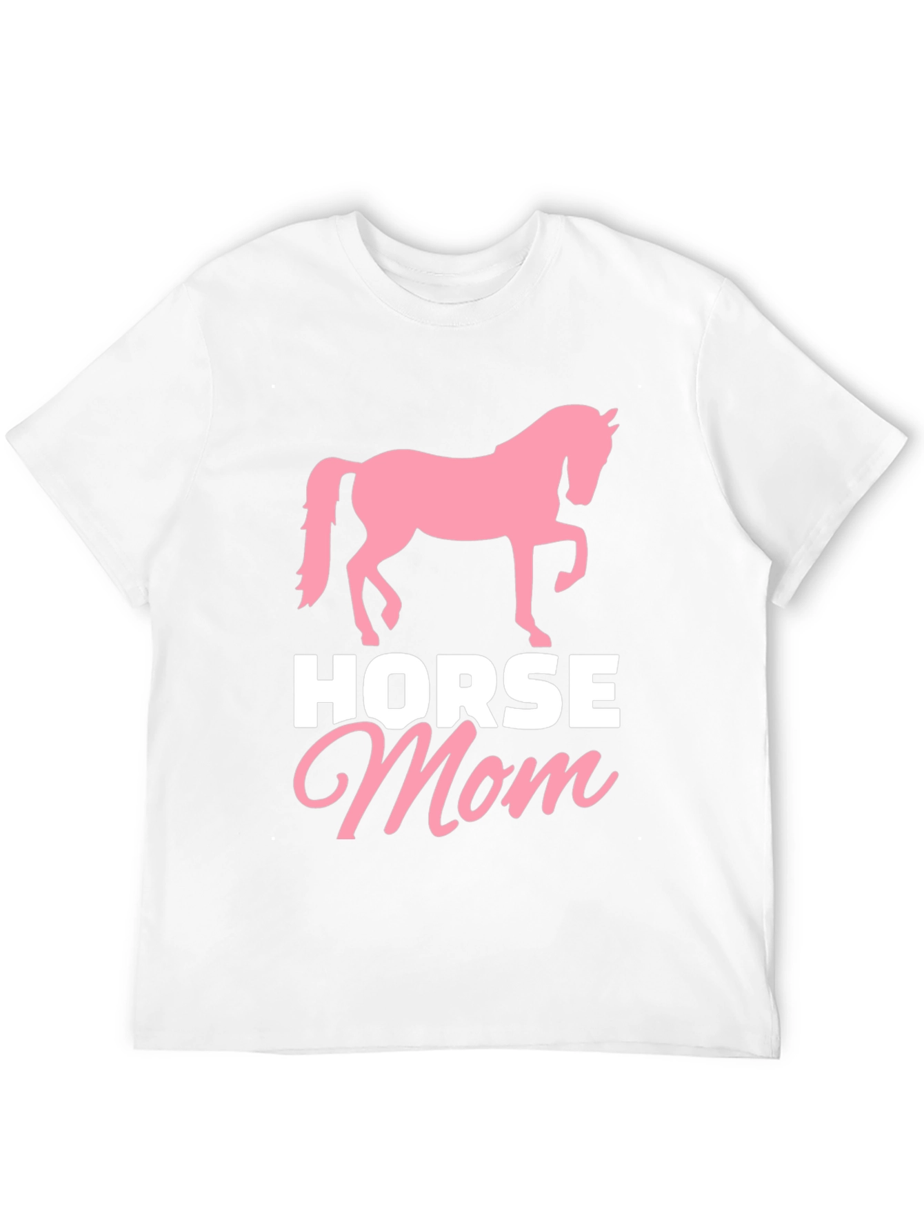 Black Horse Mom T-Shirt - Equestrian Gift view 12