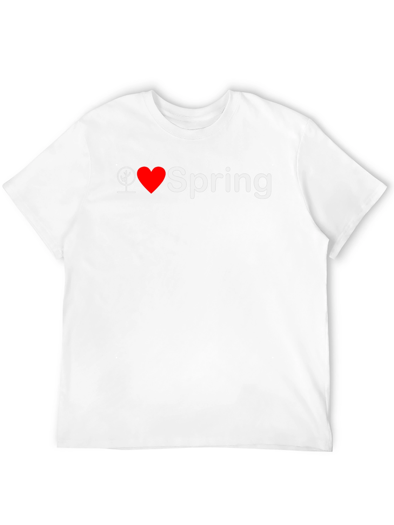 Black I Heart Spring Black T-Shirt view 12