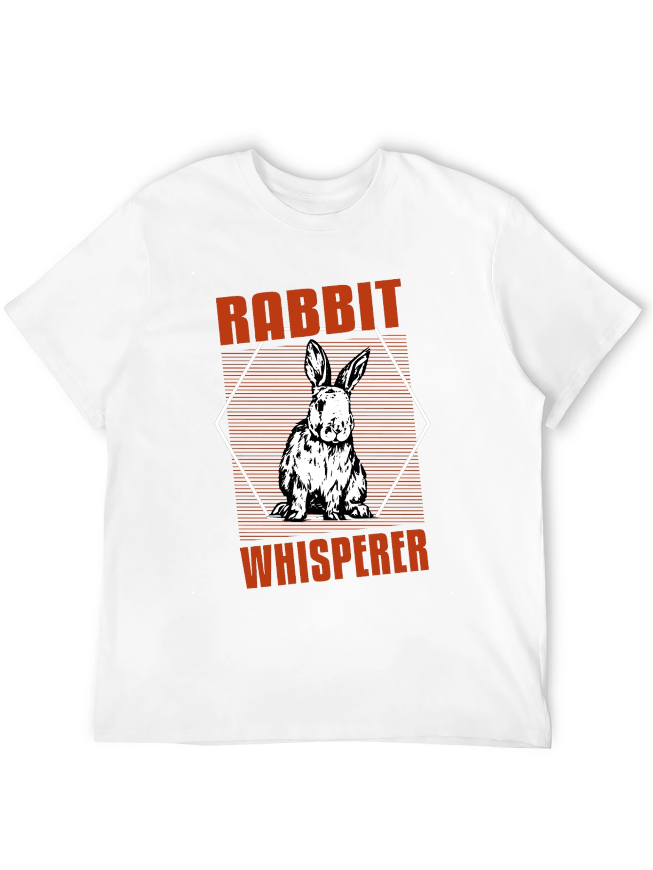 Black Rabbit Whisperer Graphic T-Shirt - Animal Lover Tee view 12