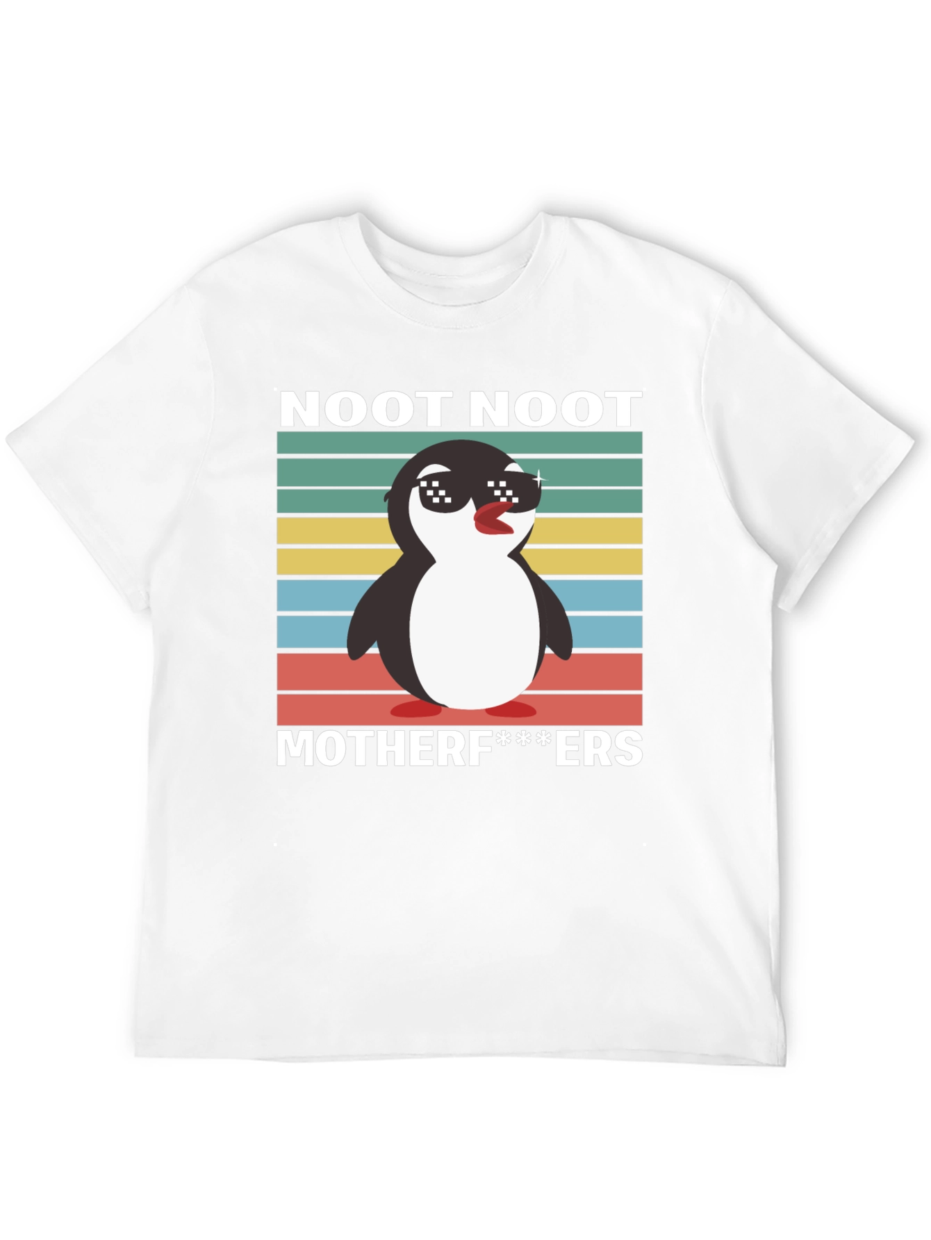 Black Noot Noot Penguin T-Shirt view 12