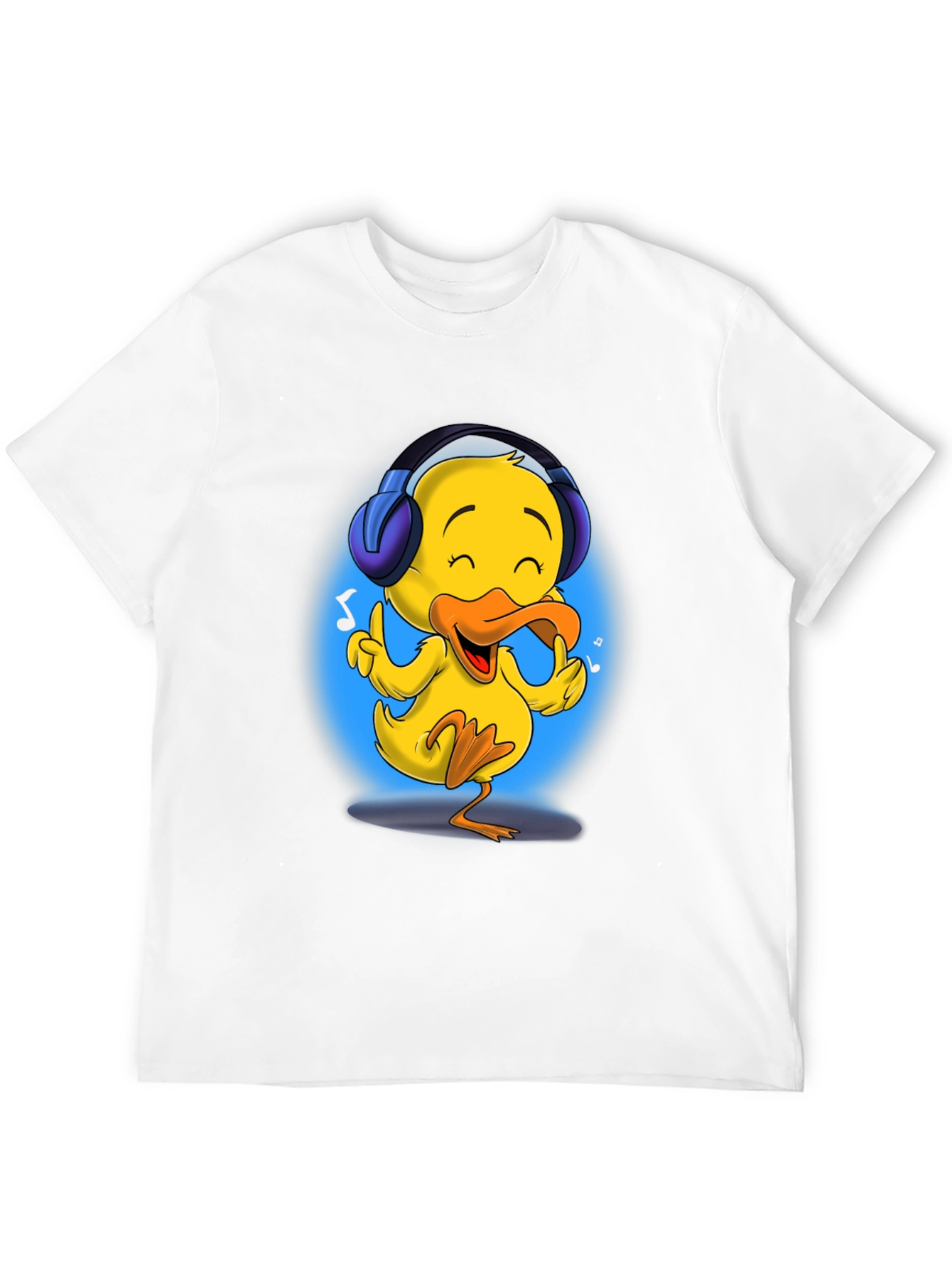 Black Cool Duck T-Shirt - Music Lover Edition view 12