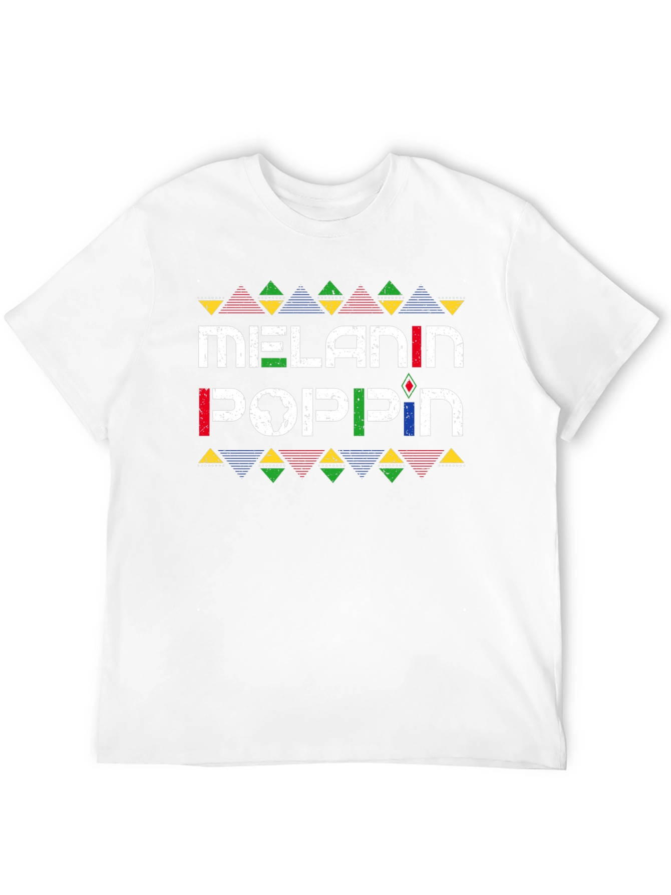 Black Melanin Poppin Graphic T-Shirt - Black view 12