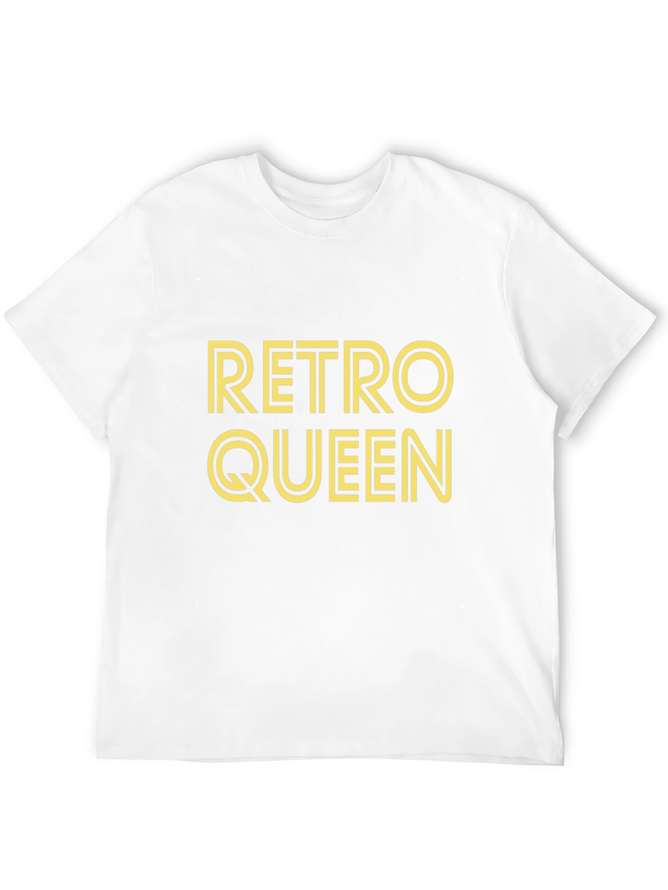 Black Retro Queen Black Graphic T-Shirt view 12