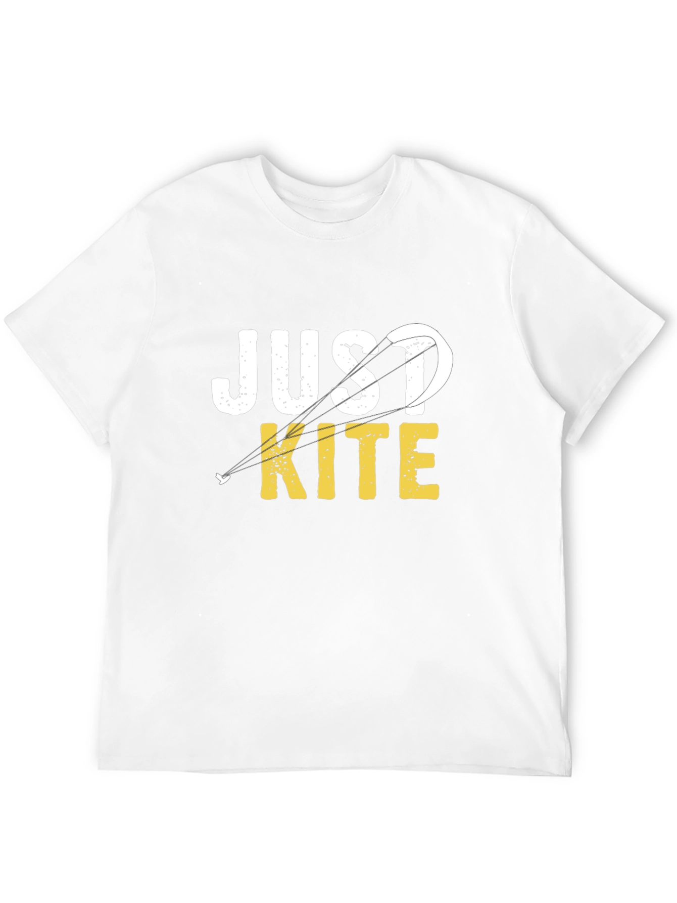 Black Just Kite T-Shirt - Black Cotton Tee view 12