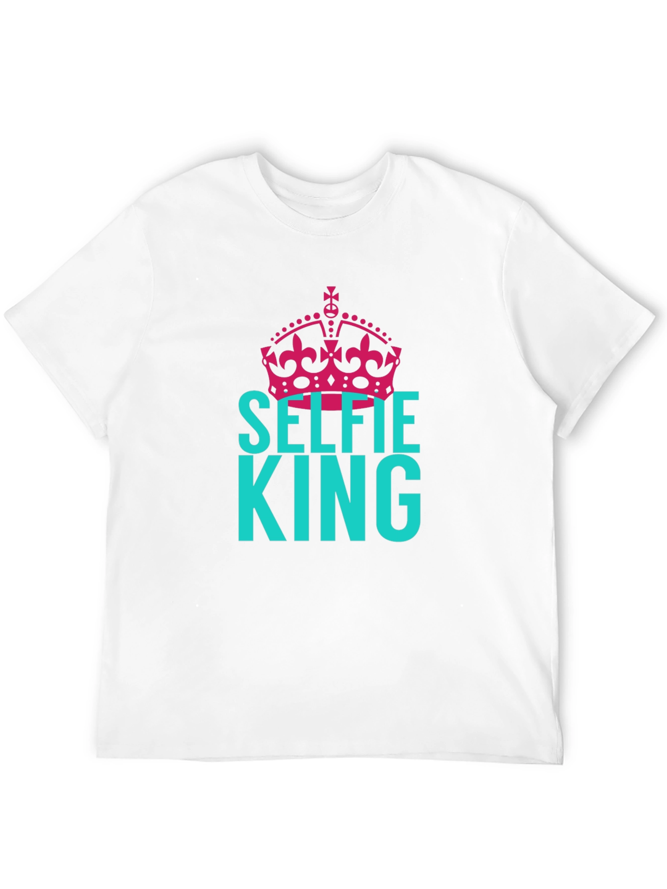 Selfie King Graphic Tee - Cool Design - 12