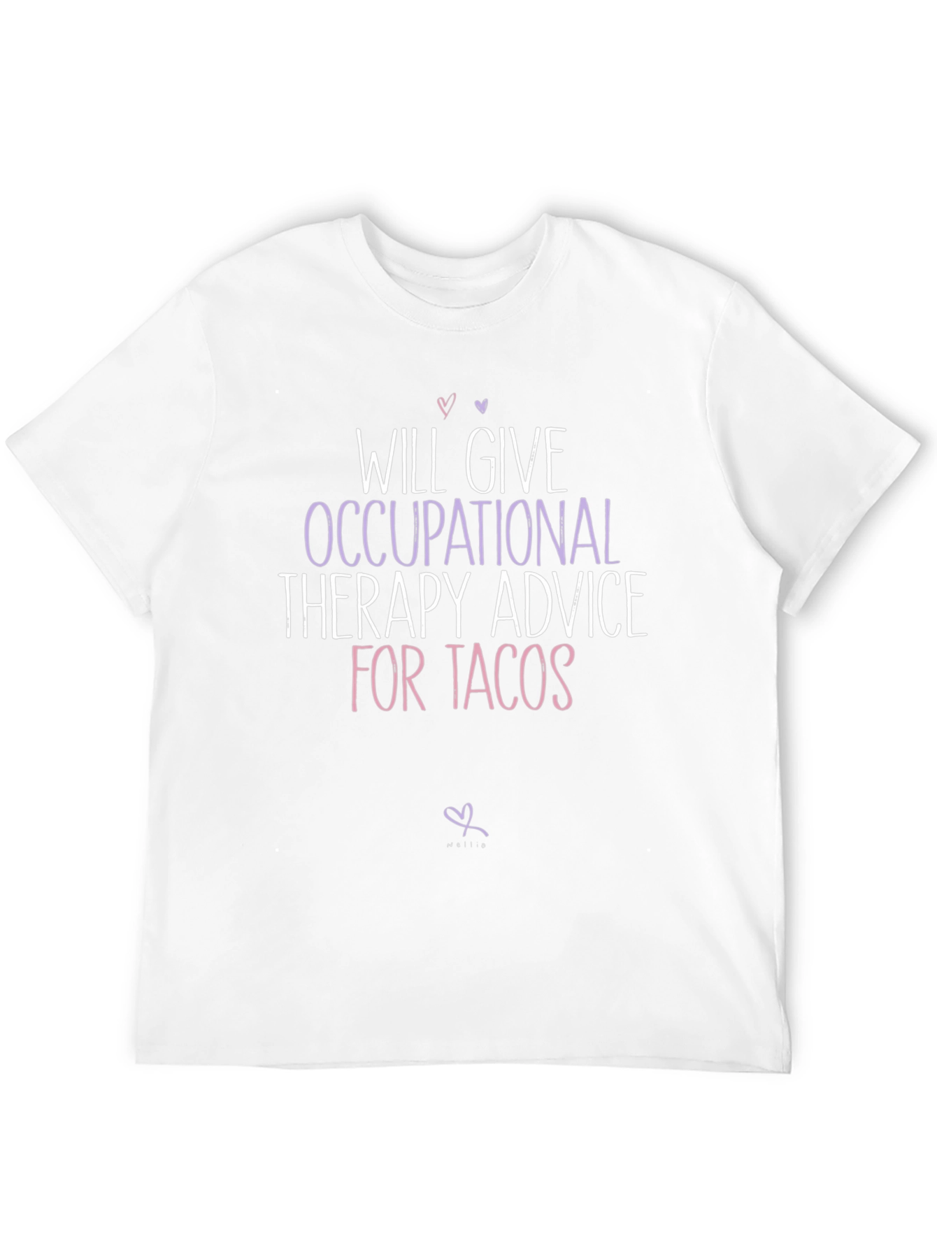 Black Occupational Therapy Advice for Tacos T-Shirt view 12