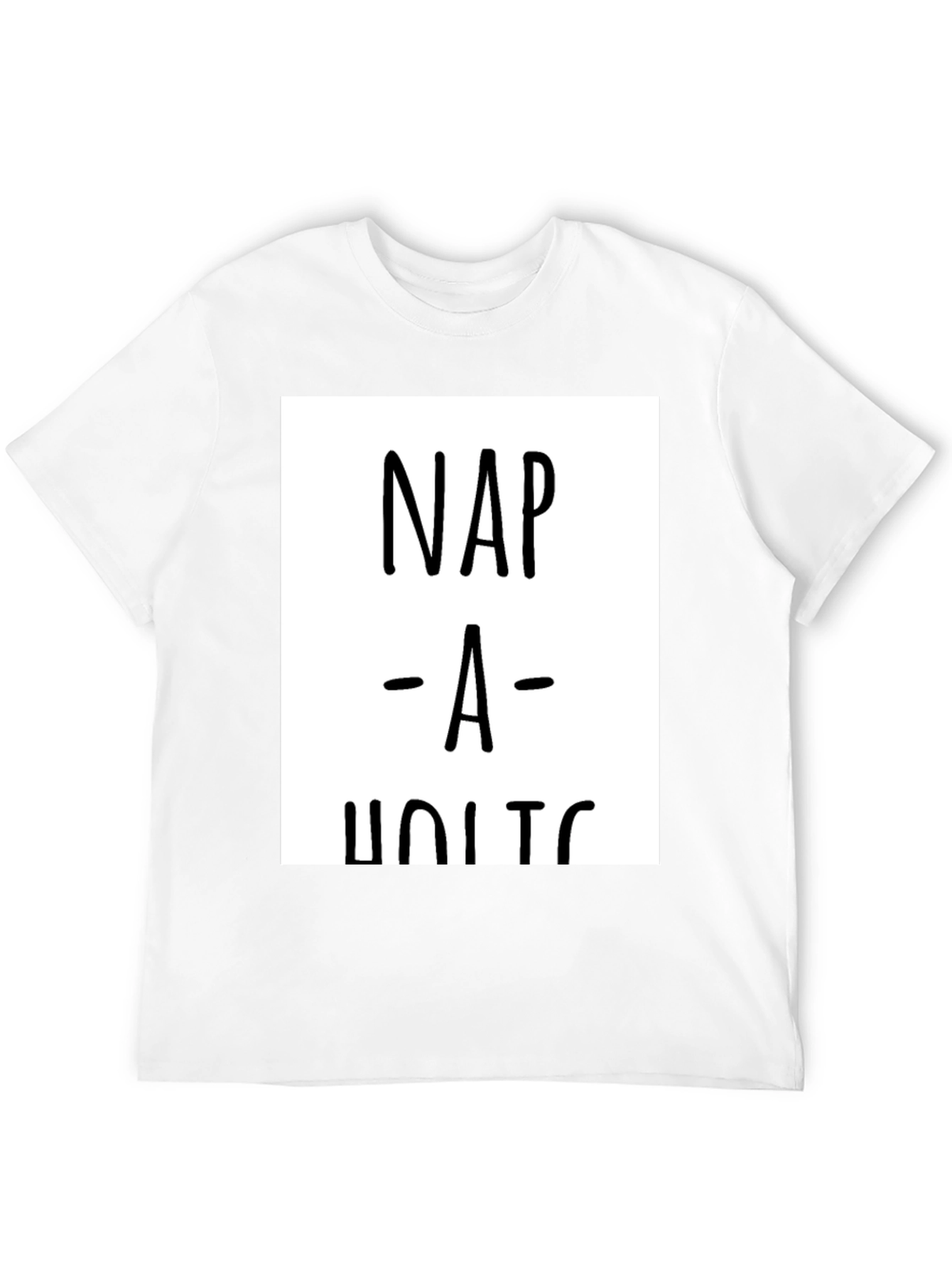 Black Nap-a-holic Graphic Tee - Comfort & Style view 12