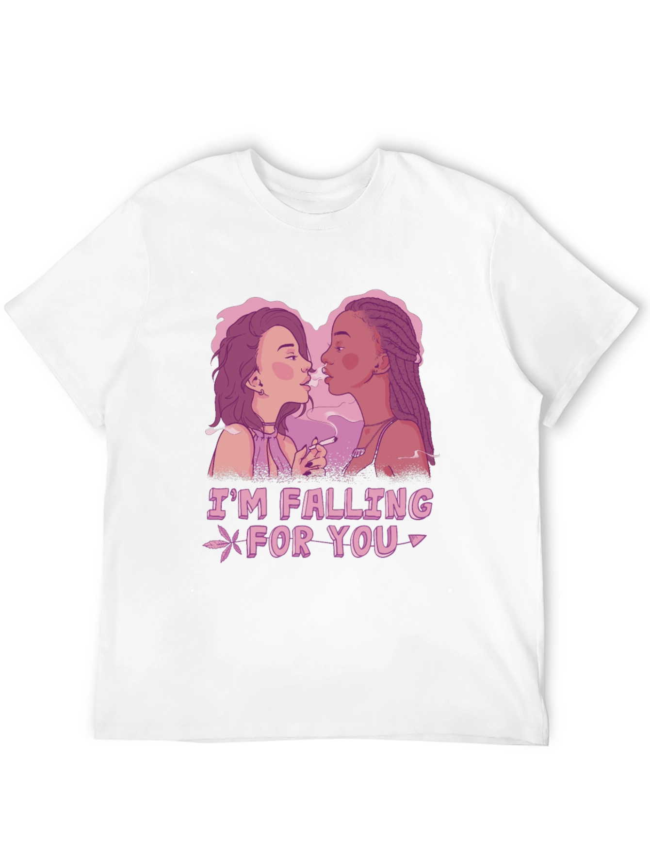 Black I'm Falling For You Graphic Tee view 12