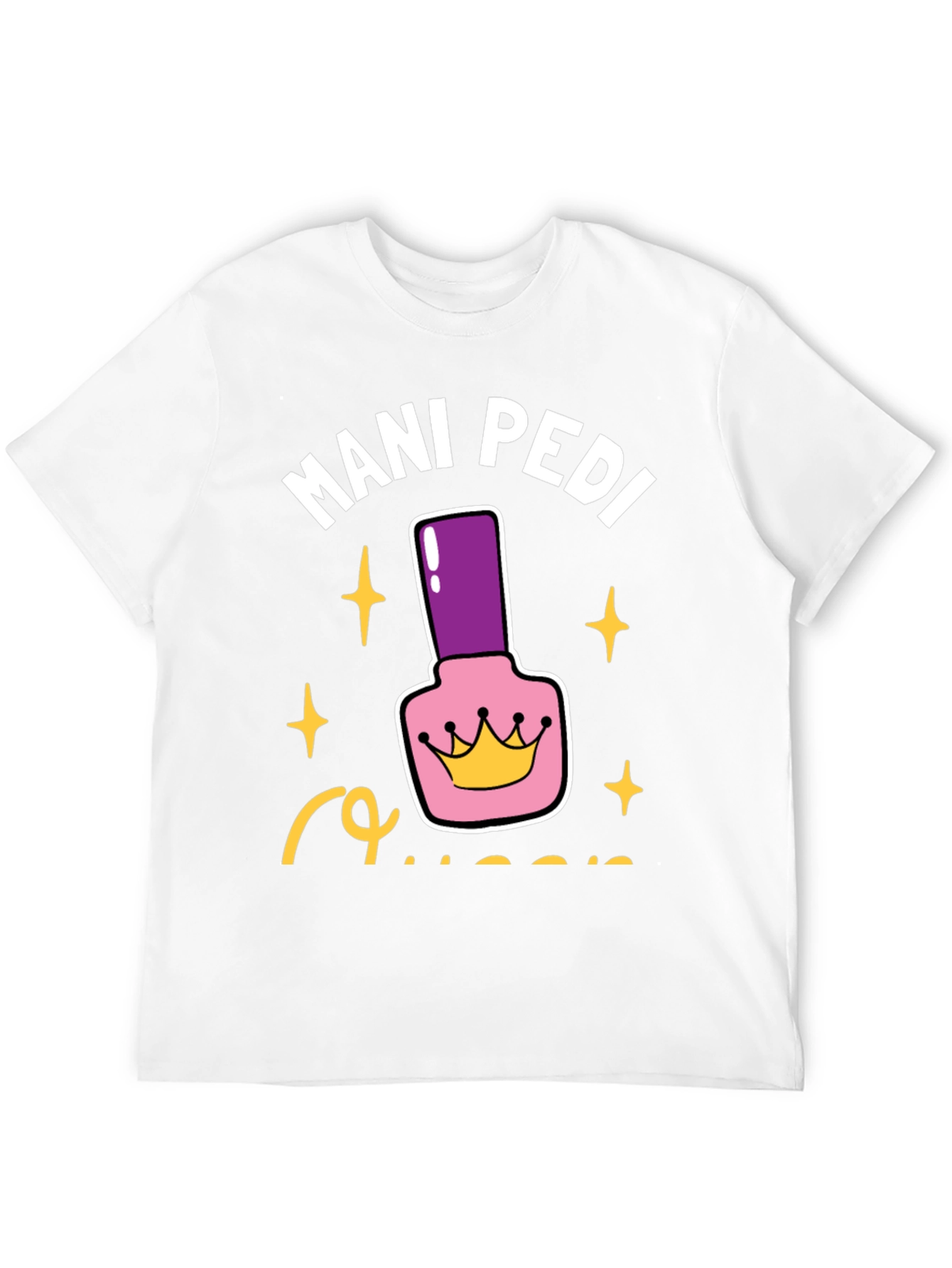 Black Mani Pedi Queen Graphic Tee view 12