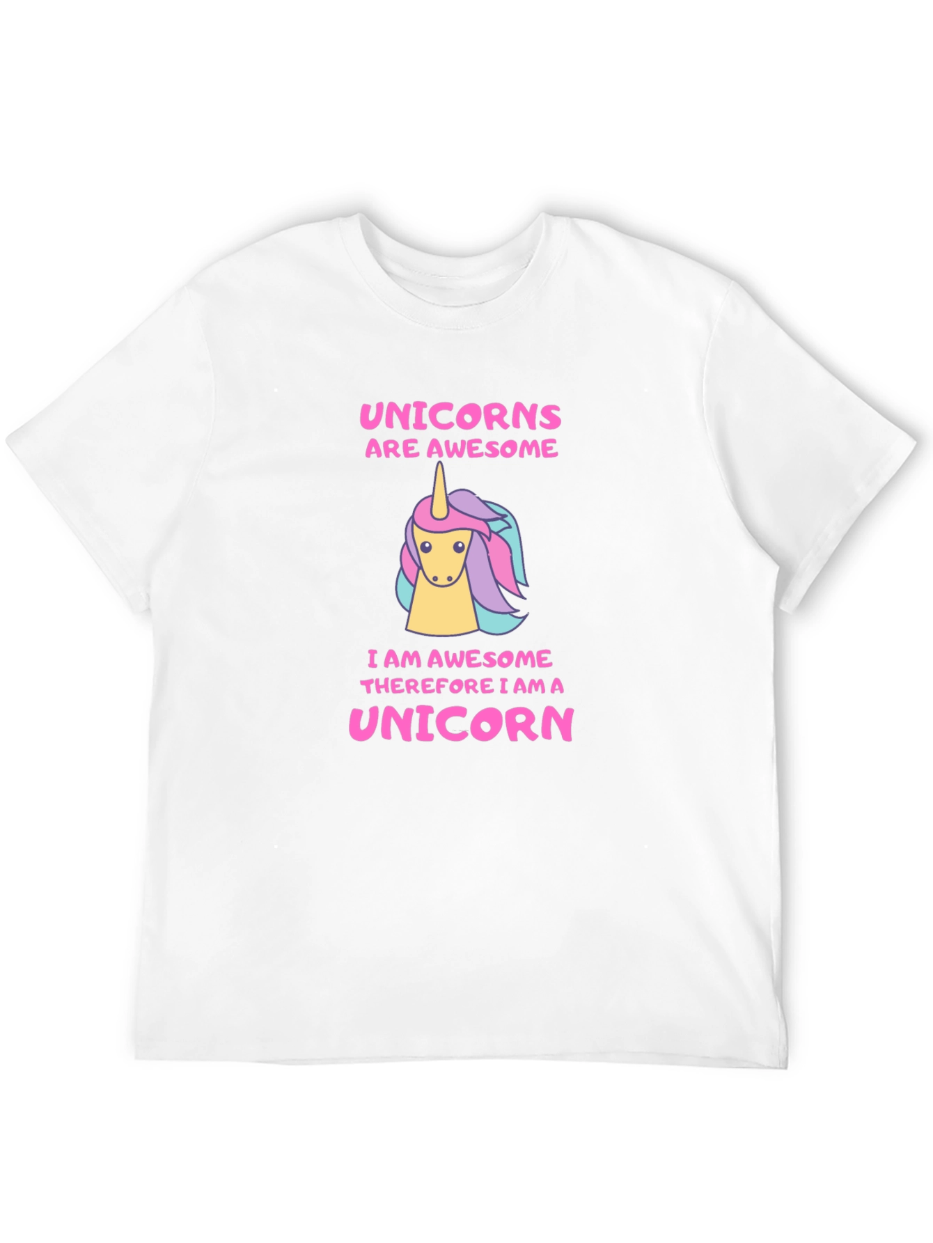 Black Unicorns are Awesome Graphic T-Shirt view 12