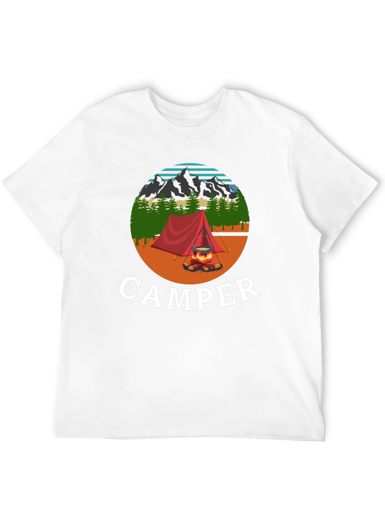 Black Camper Graphic T-Shirt view 12