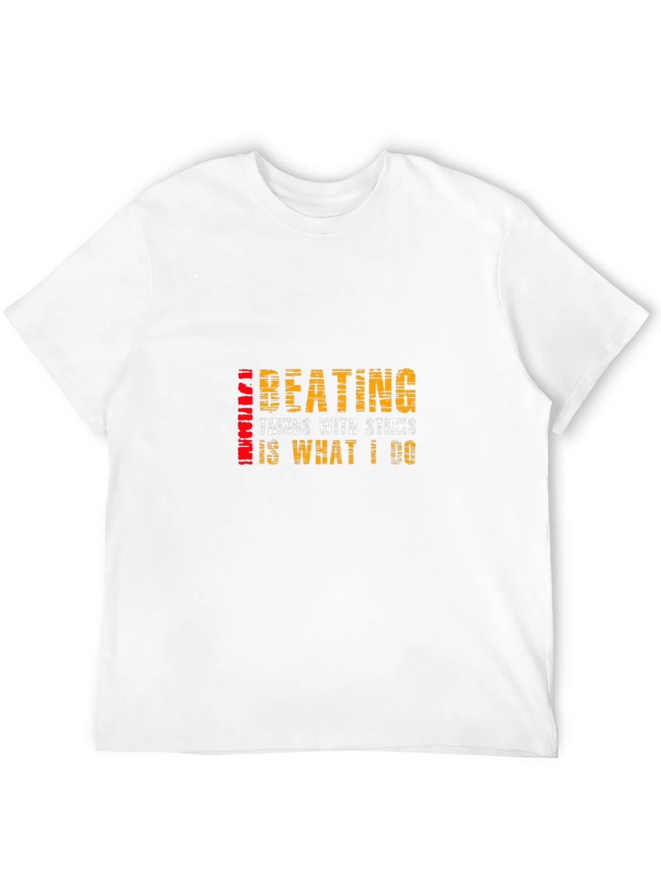 Black Beating Things With Sticks T-Shirt view 12