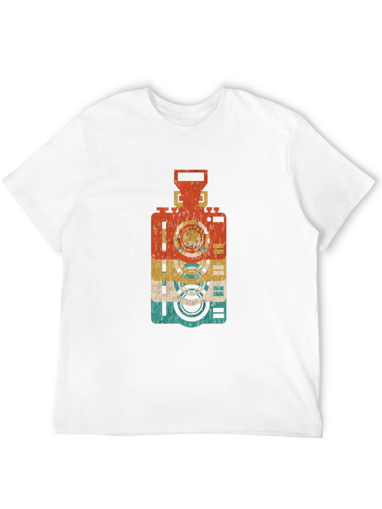 Black Retro Camera Graphic Tee - Cool Vintage Style view 12