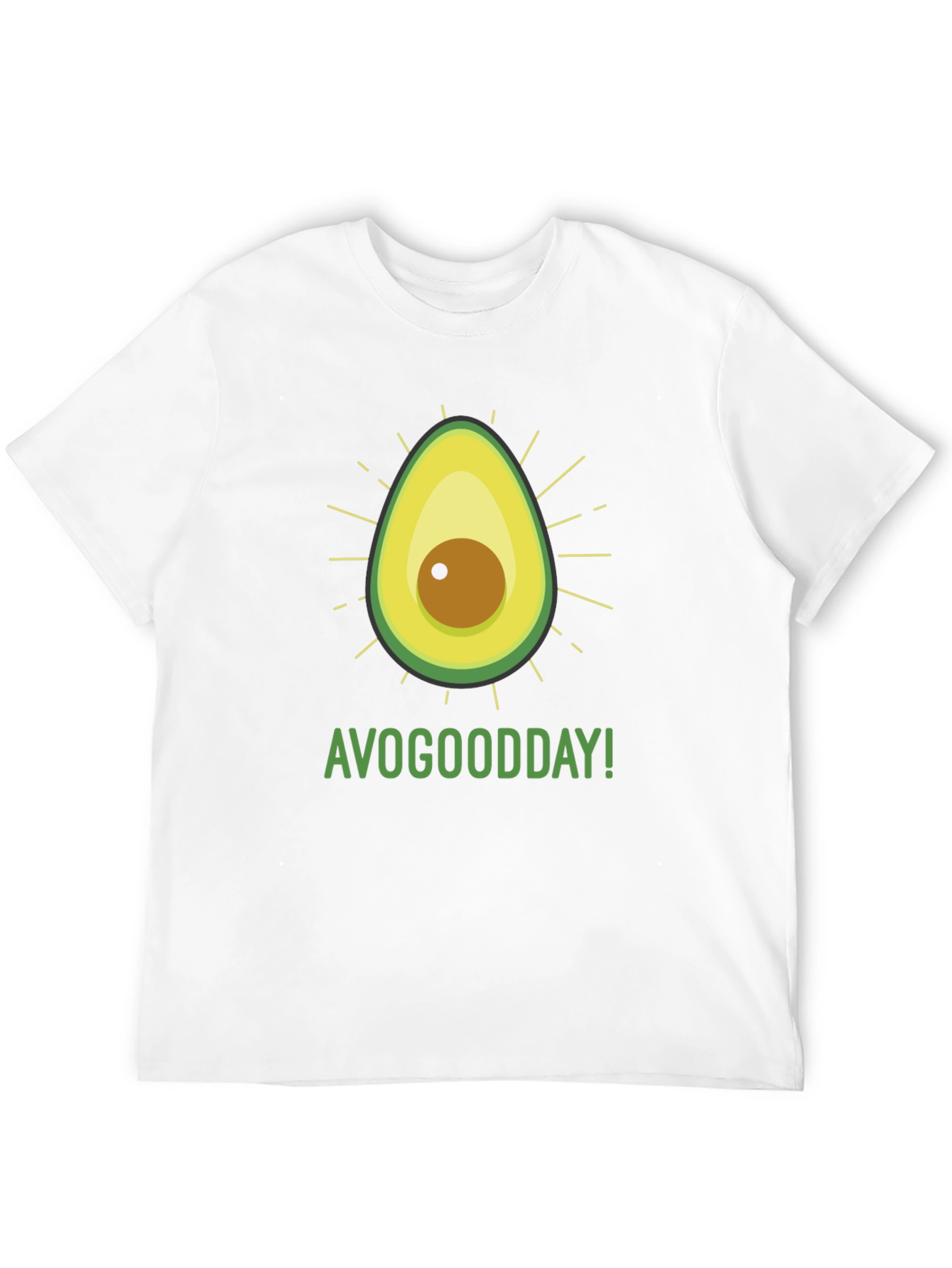 Black AvoGoodDay Graphic Tee - Fresh Avocado Style view 12