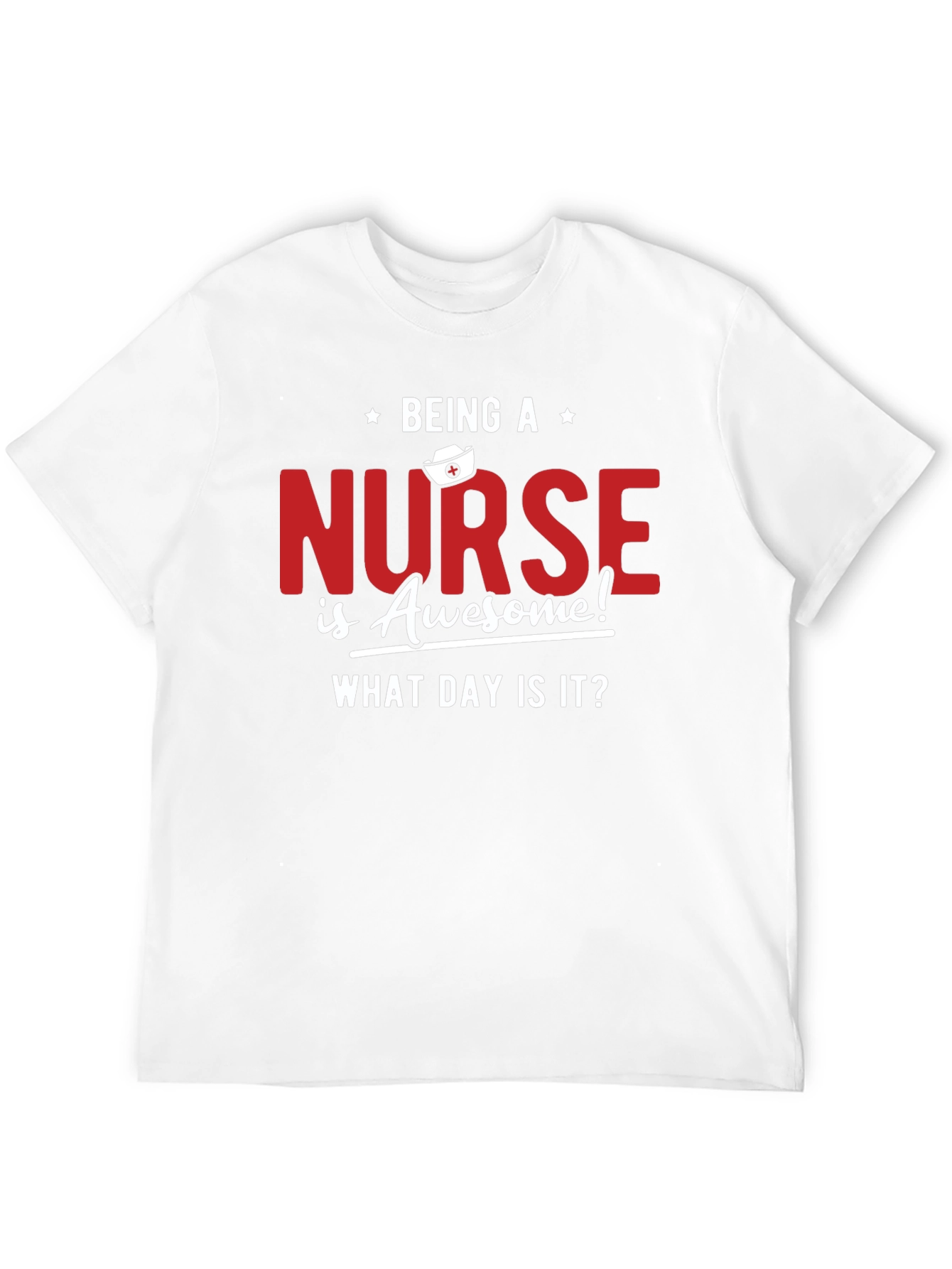 Black Nurse is Awesome T-Shirt - What Day is it? view 12