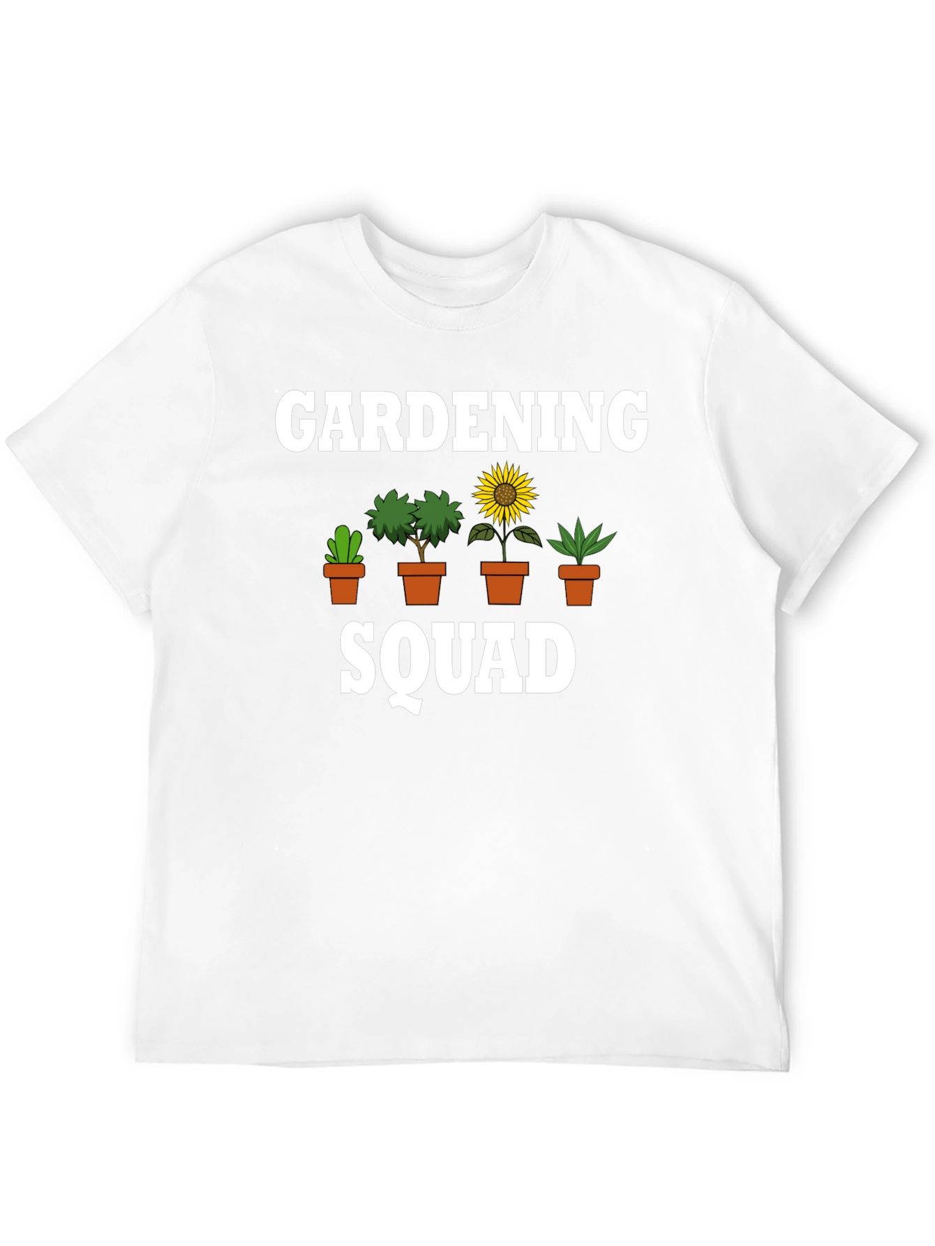 Black Gardening Squad T-Shirt - Plant Lover Tee view 12
