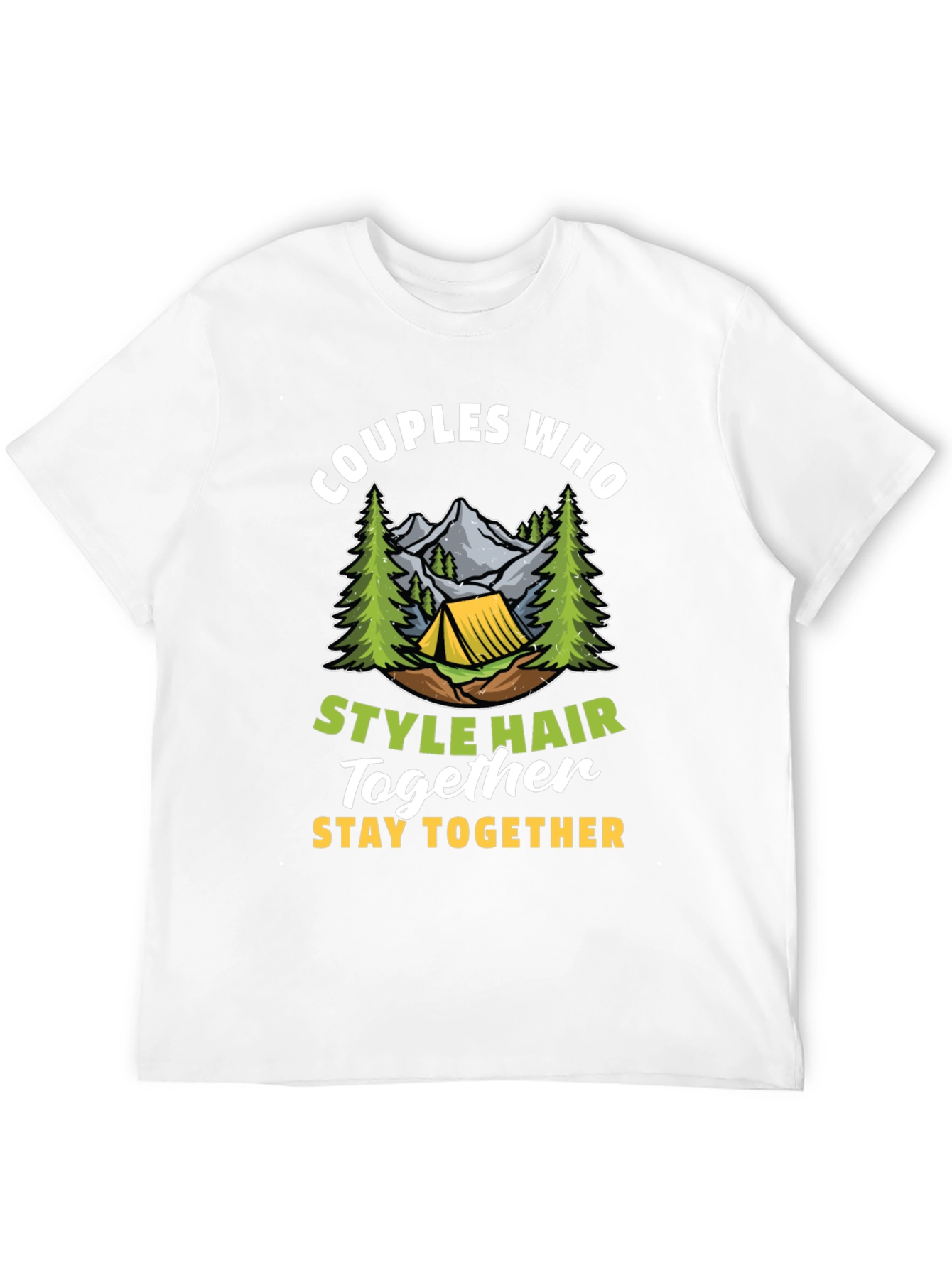Black Couples Who Style Hair Together T-Shirt view 12