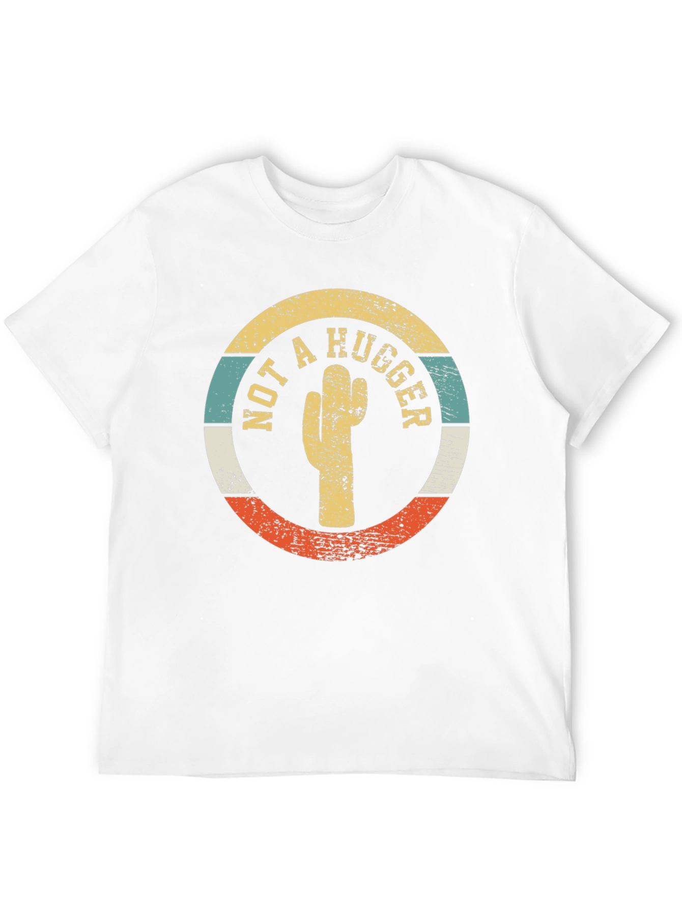 Black Not A Hugger Cactus Graphic Tee view 12