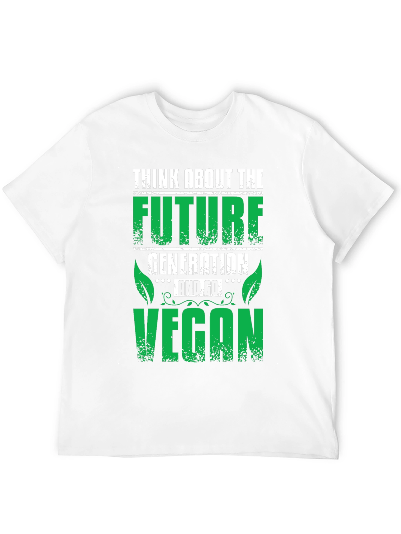 Black Vegan Future Generation Graphic T-Shirt view 12