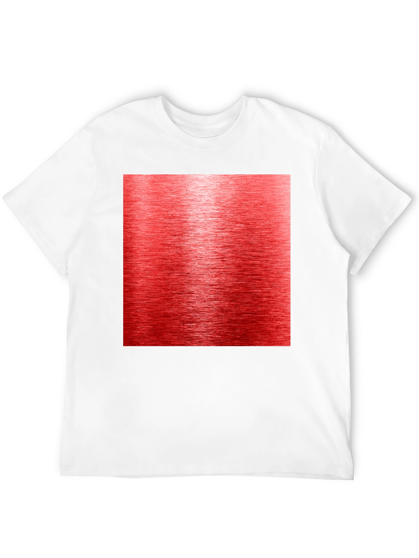 Black Red Metallic Texture Black T-Shirt view 12