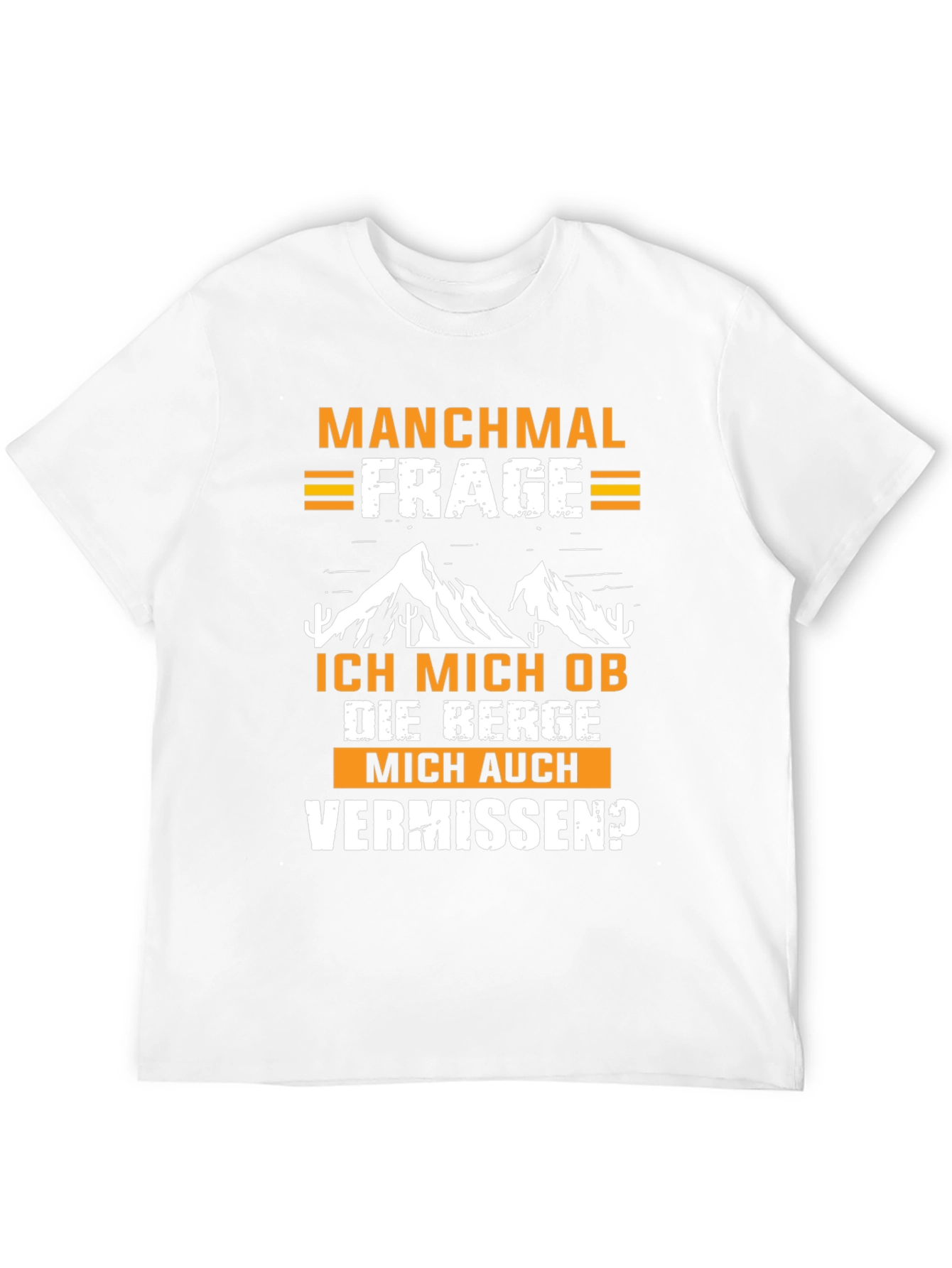 Black Mountain Lover T-Shirt - German Phrase view 12