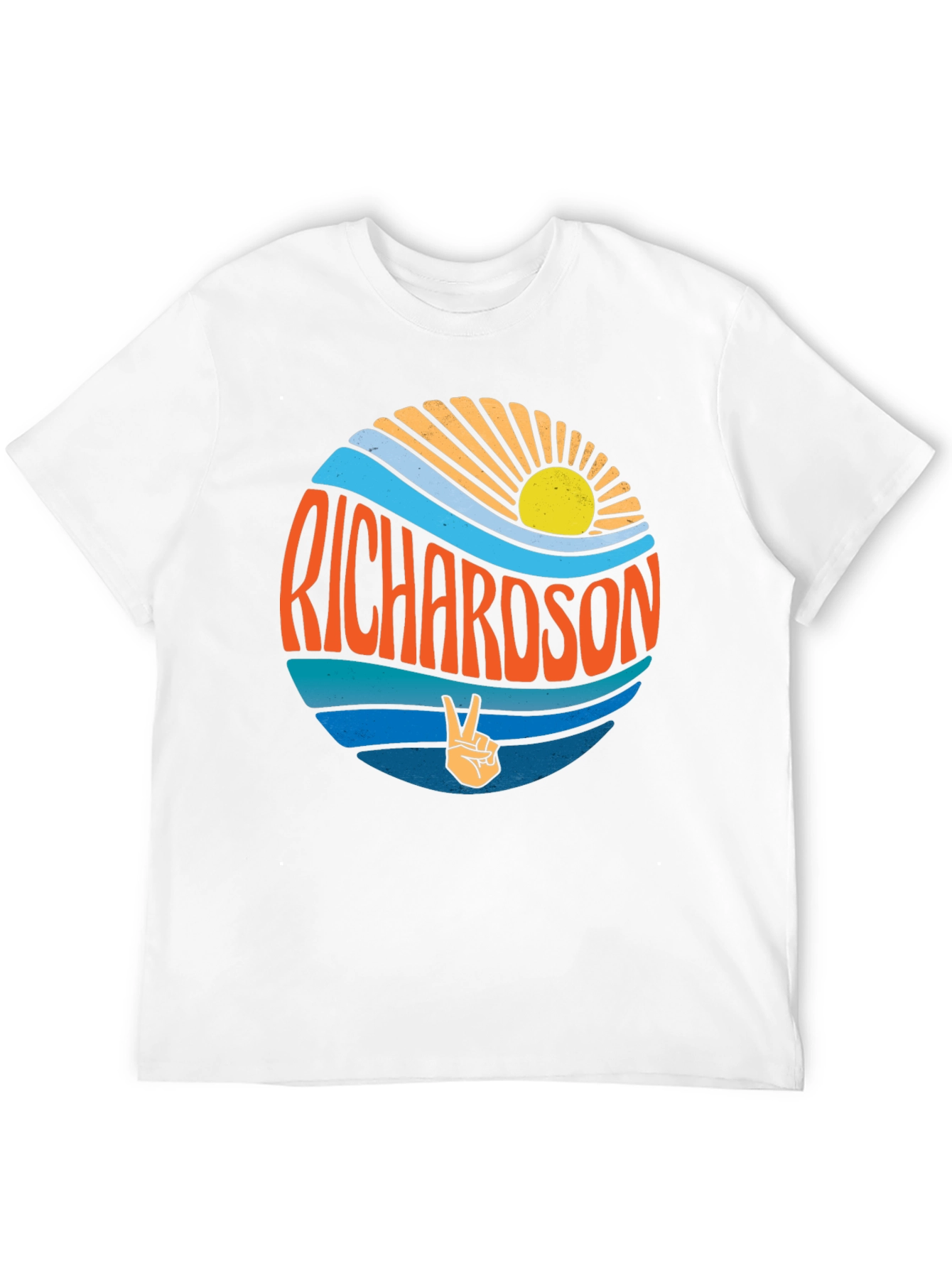 Black Richardson Retro Graphic T-Shirt view 12