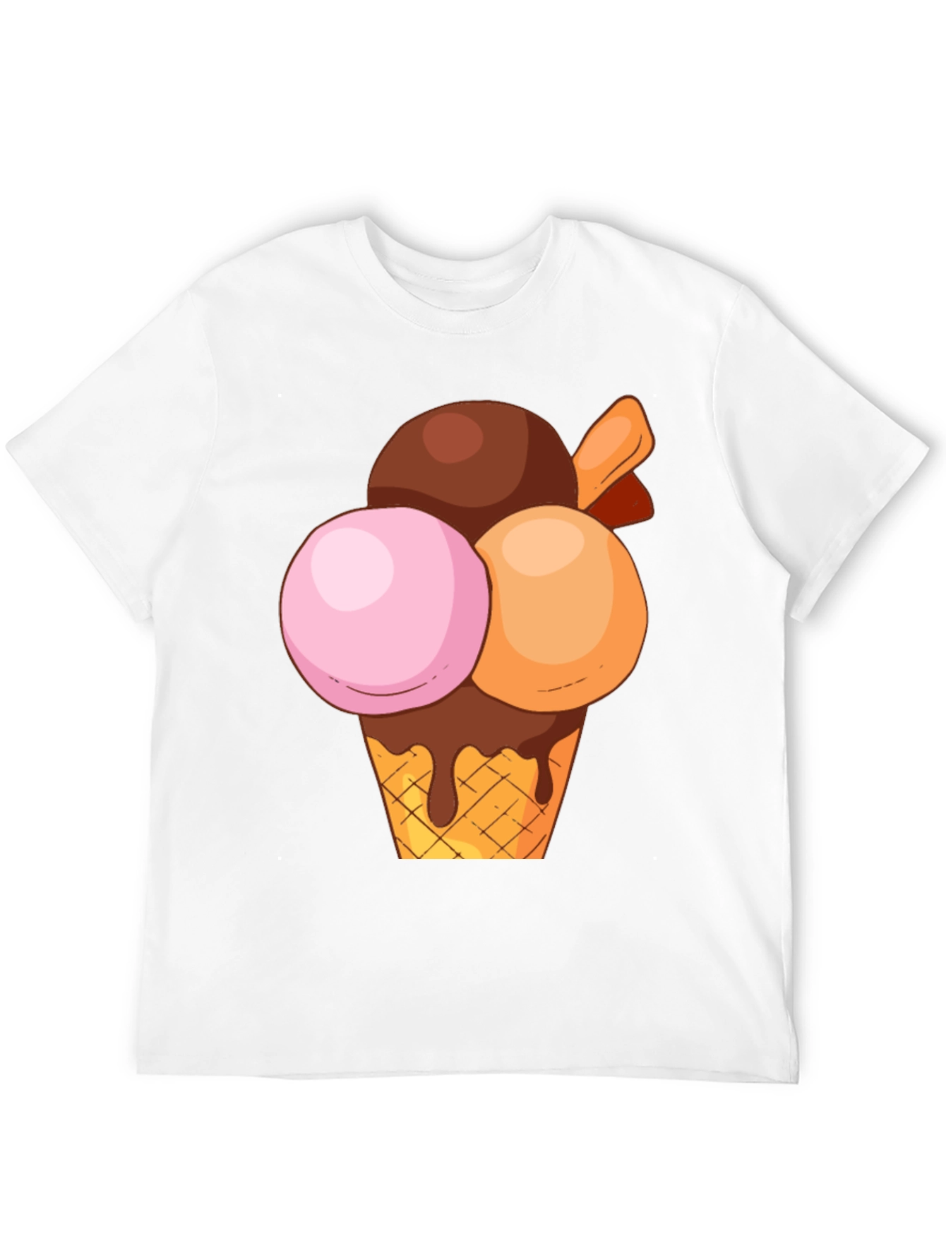 Black Ice Cream Graphic Tee - Sweet Treat Design view 12