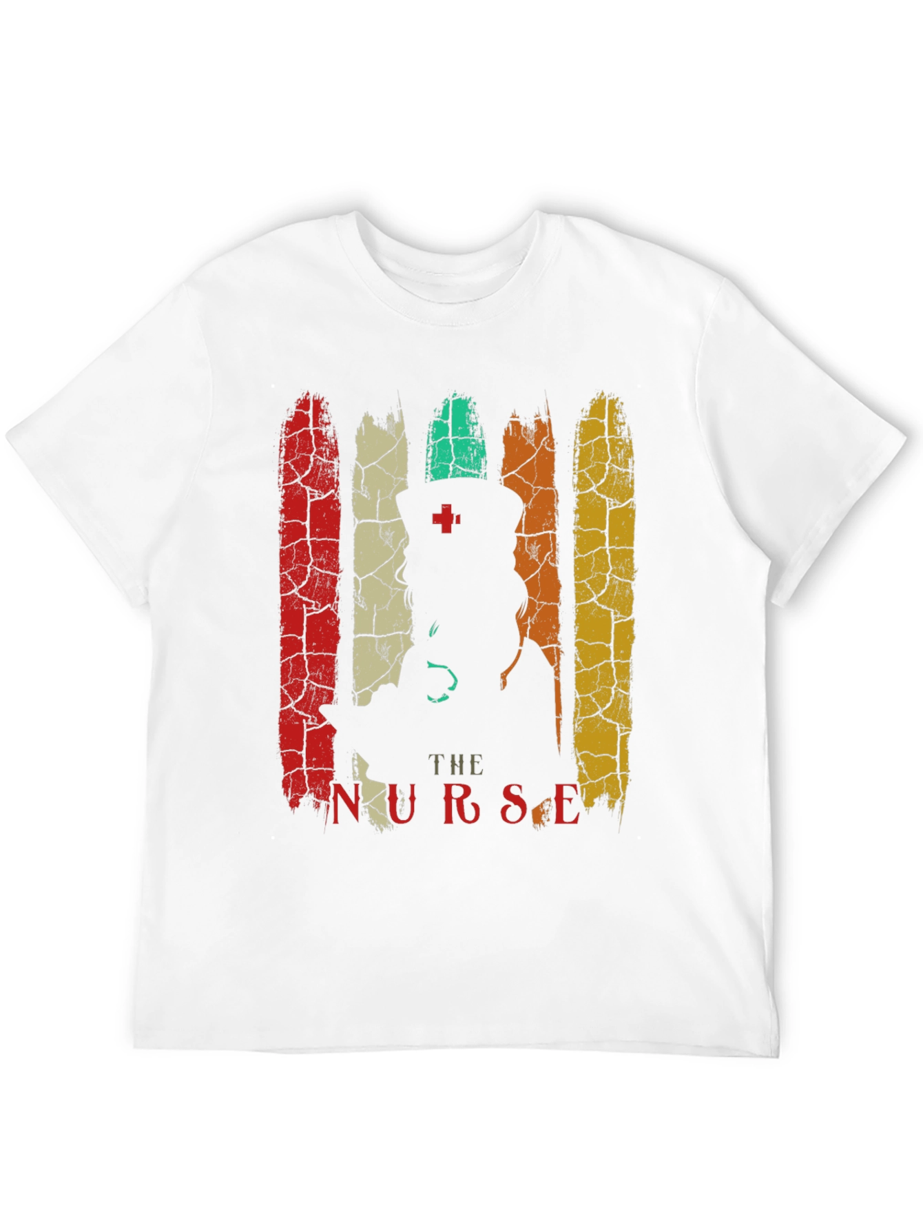 Black Retro Nurse Graphic Tee -  Healthcare Hero Tribute view 12